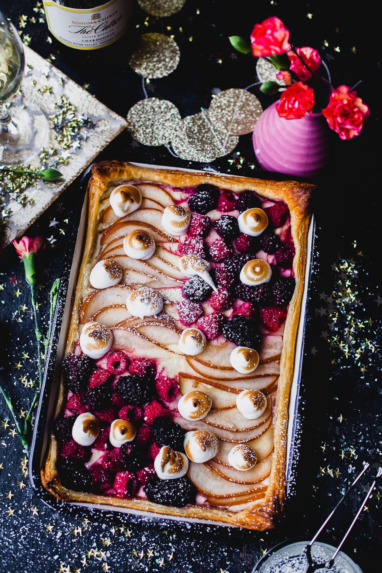 Fruit and Meringue Tart | Playful Cooking