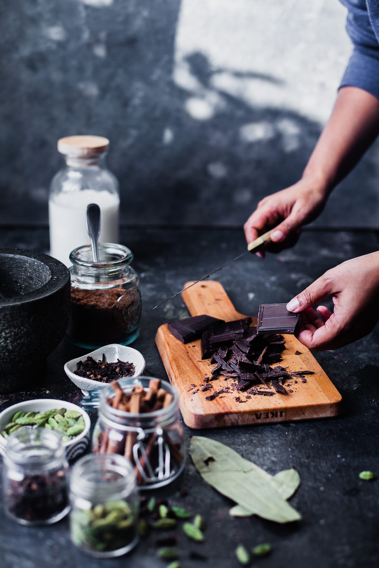 Chai Spiced Hot Chocolate | Playful Cooking