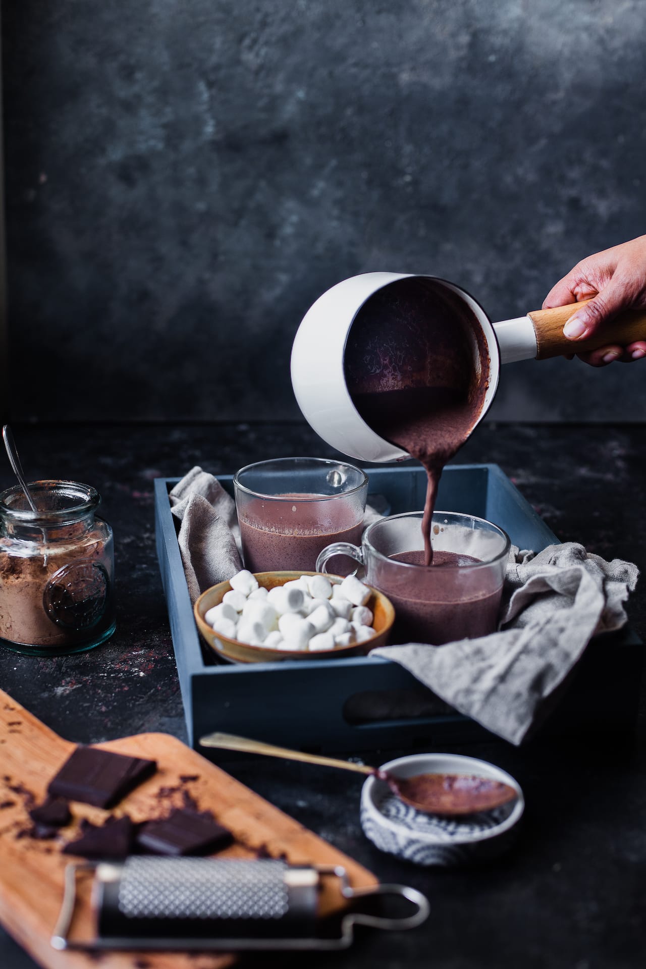 Chai Spiced Hot Chocolate | Playful Cooking