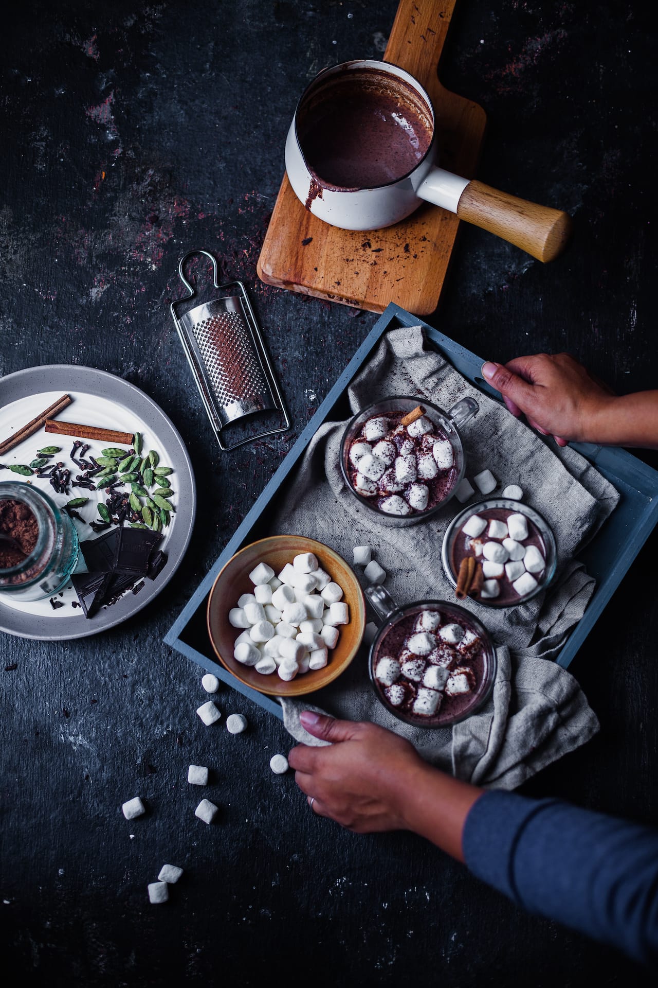 Chai Spiced Hot Chocolate | Playful Cooking