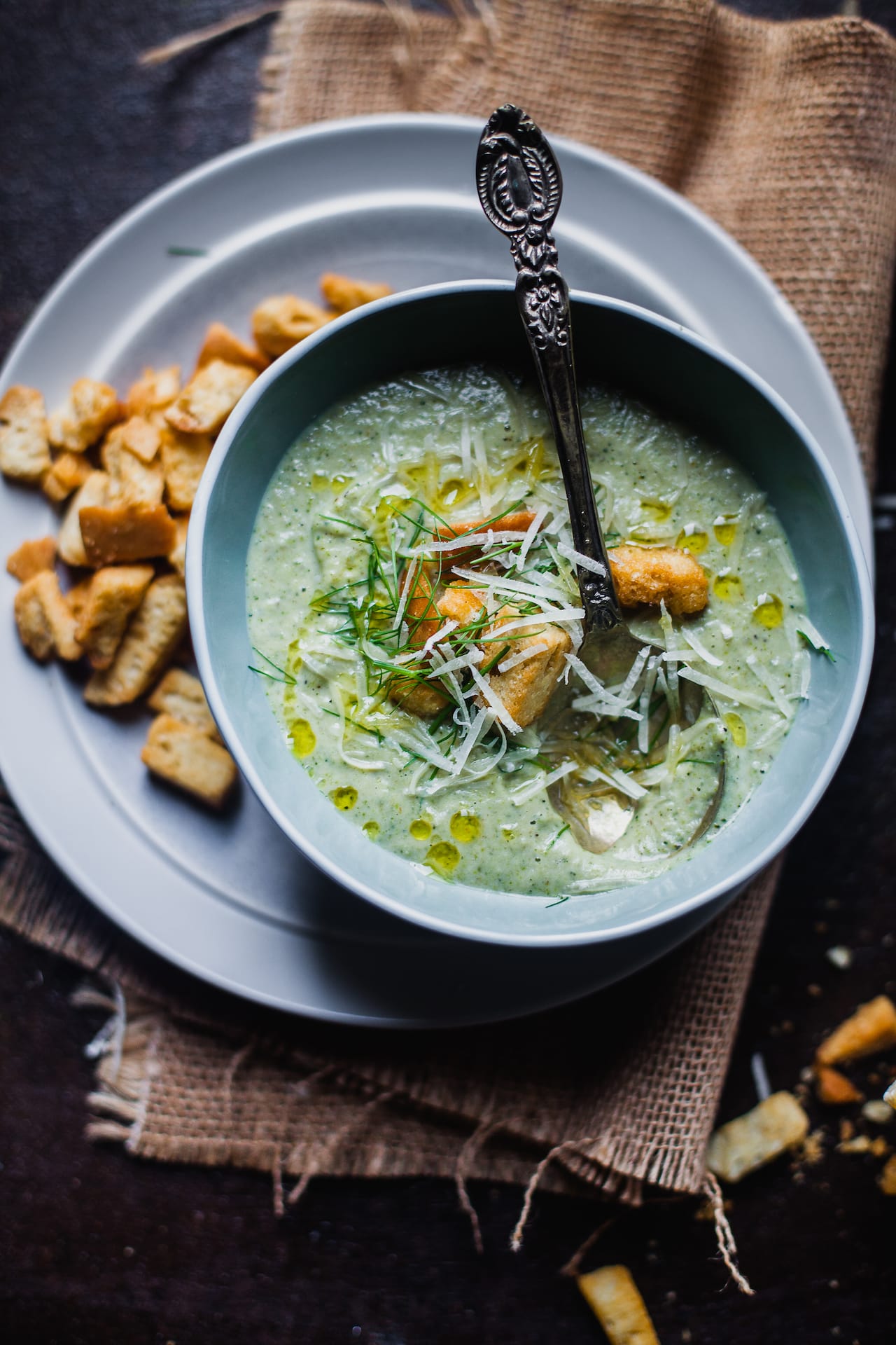 Roasted Broccoli and Fennel Soup | Playful Cooking