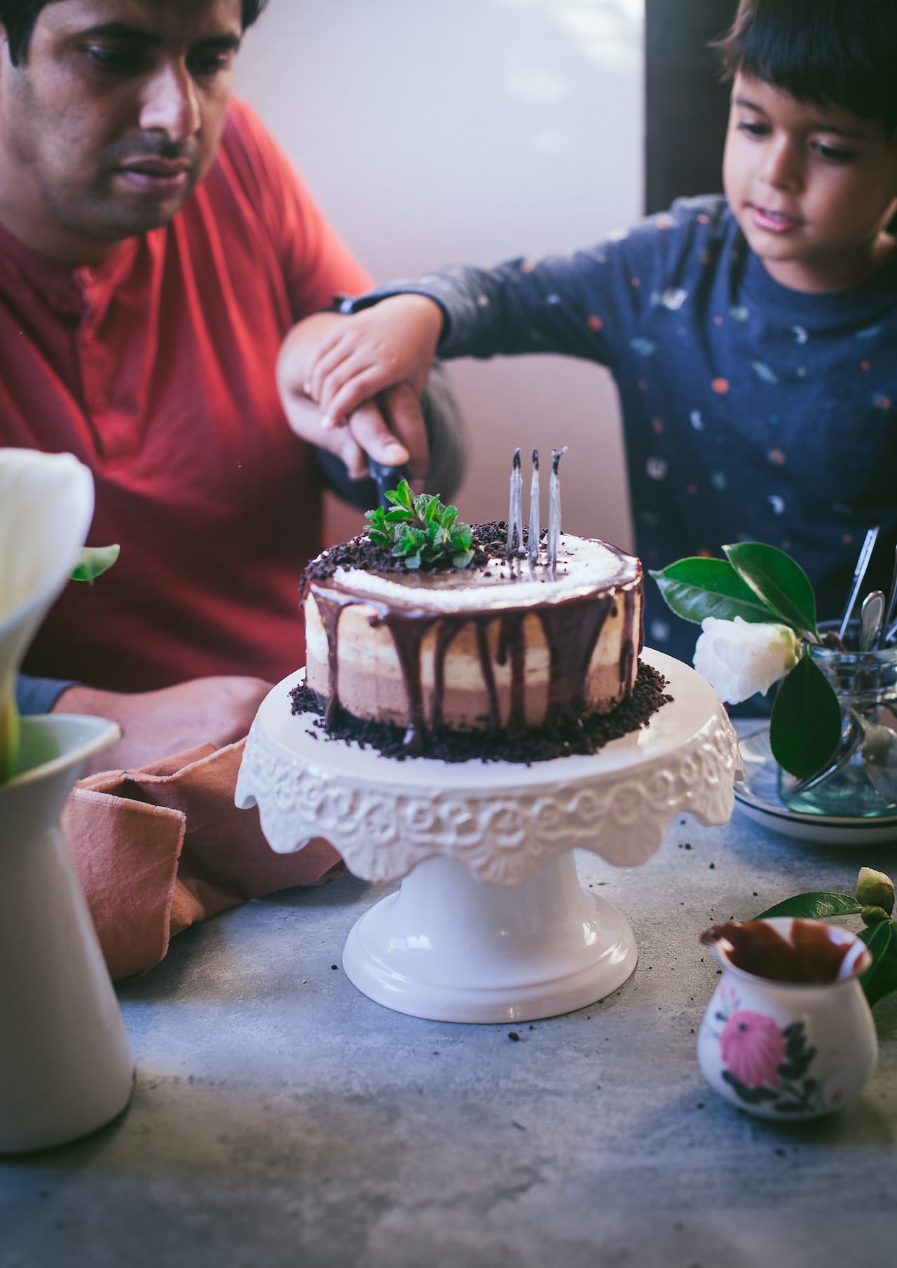 Triple Chocolate Mousse Cake | Playful Cooking