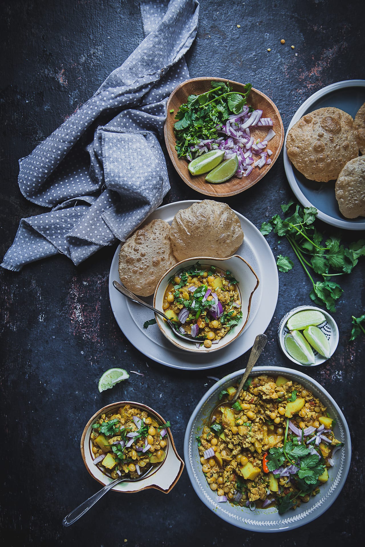 Chicken Ghungni (Yellow Peas And Mined Chicken Stew) And Announcing the Cookbook Cover | Playful Cooking