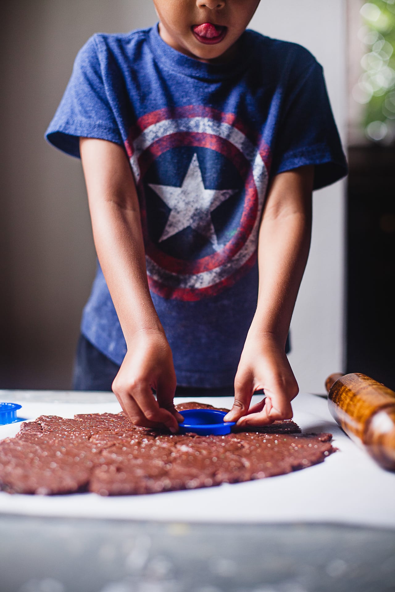 Chocolate Sprinkle Cookies | PlayfulCooking #bakingwithkids