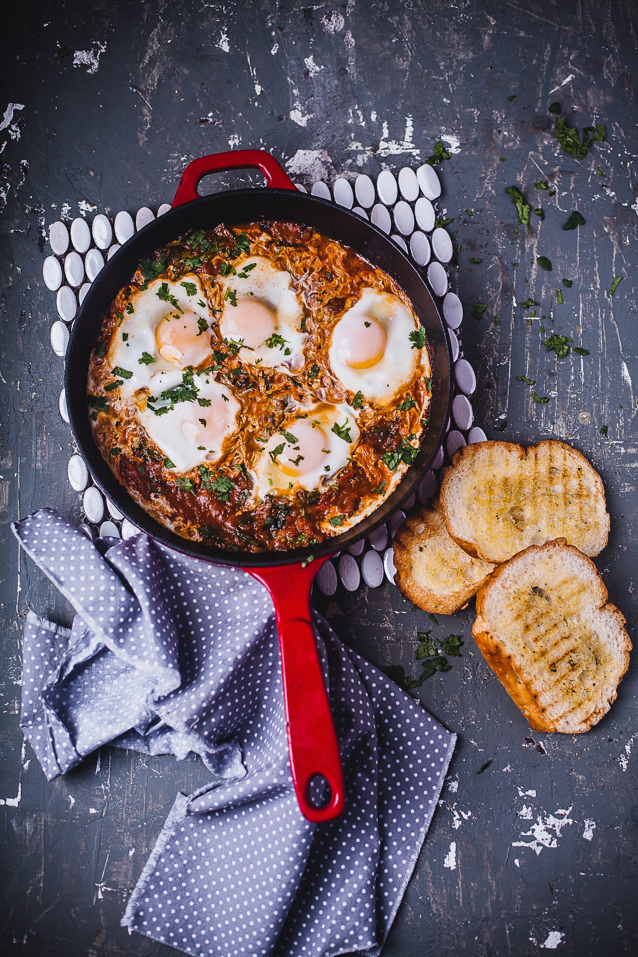 Indian Spiced Spinach Shakshuka | Playful Cooking