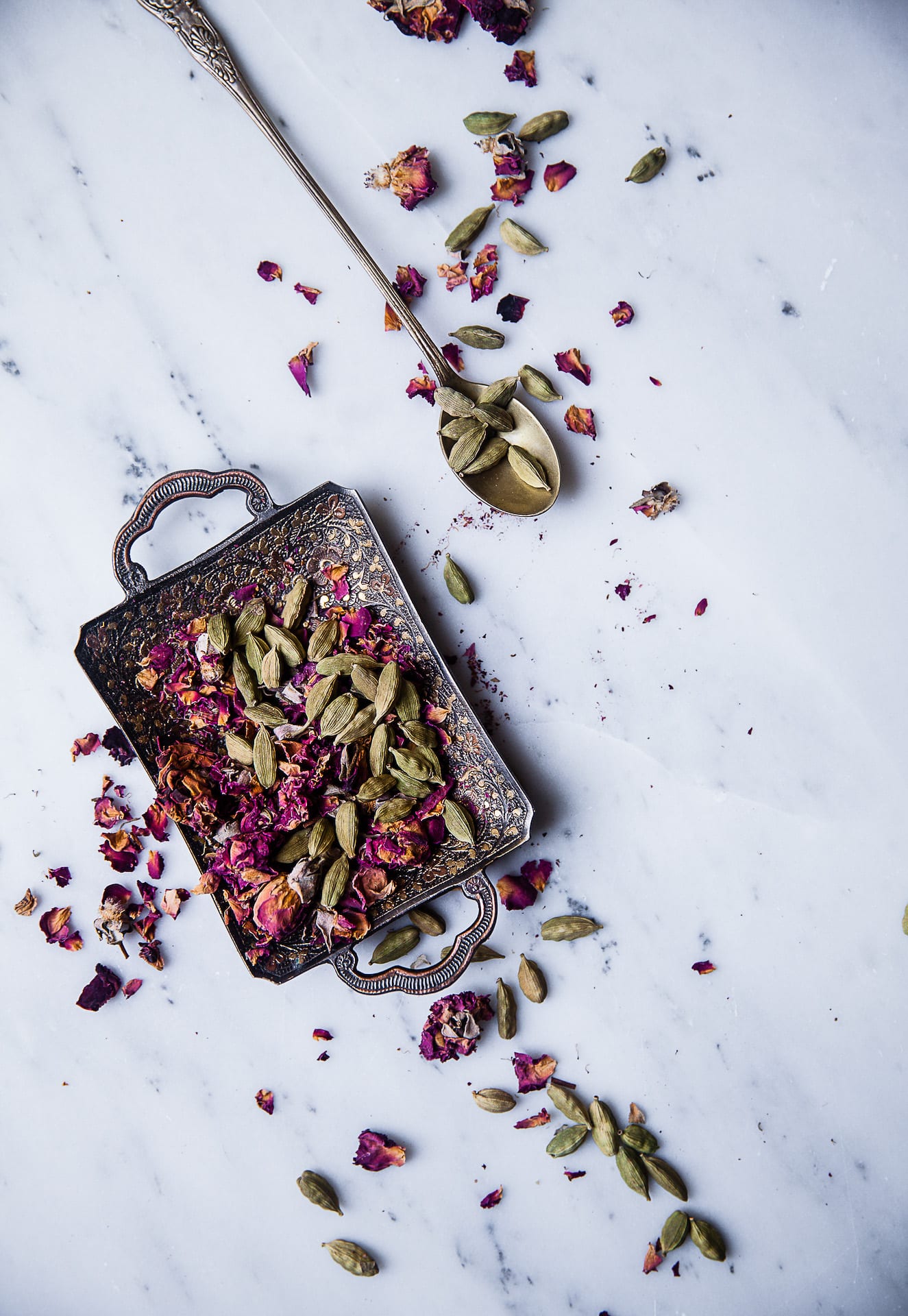 Rose Cardamom Syrup | Playful Cooking