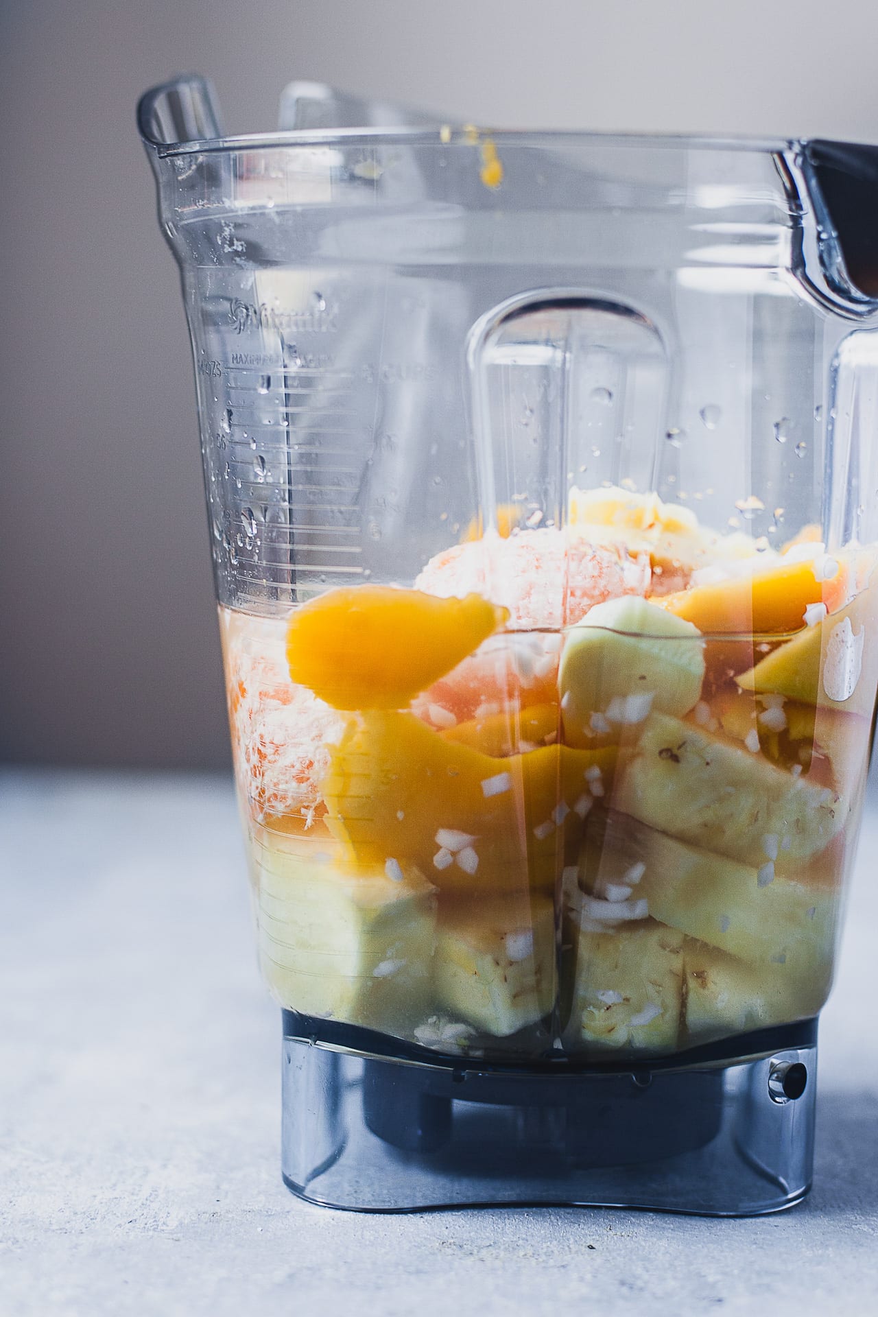 Tropical Fruit Ginger Juice SUMMER DRINK Playful Cooking