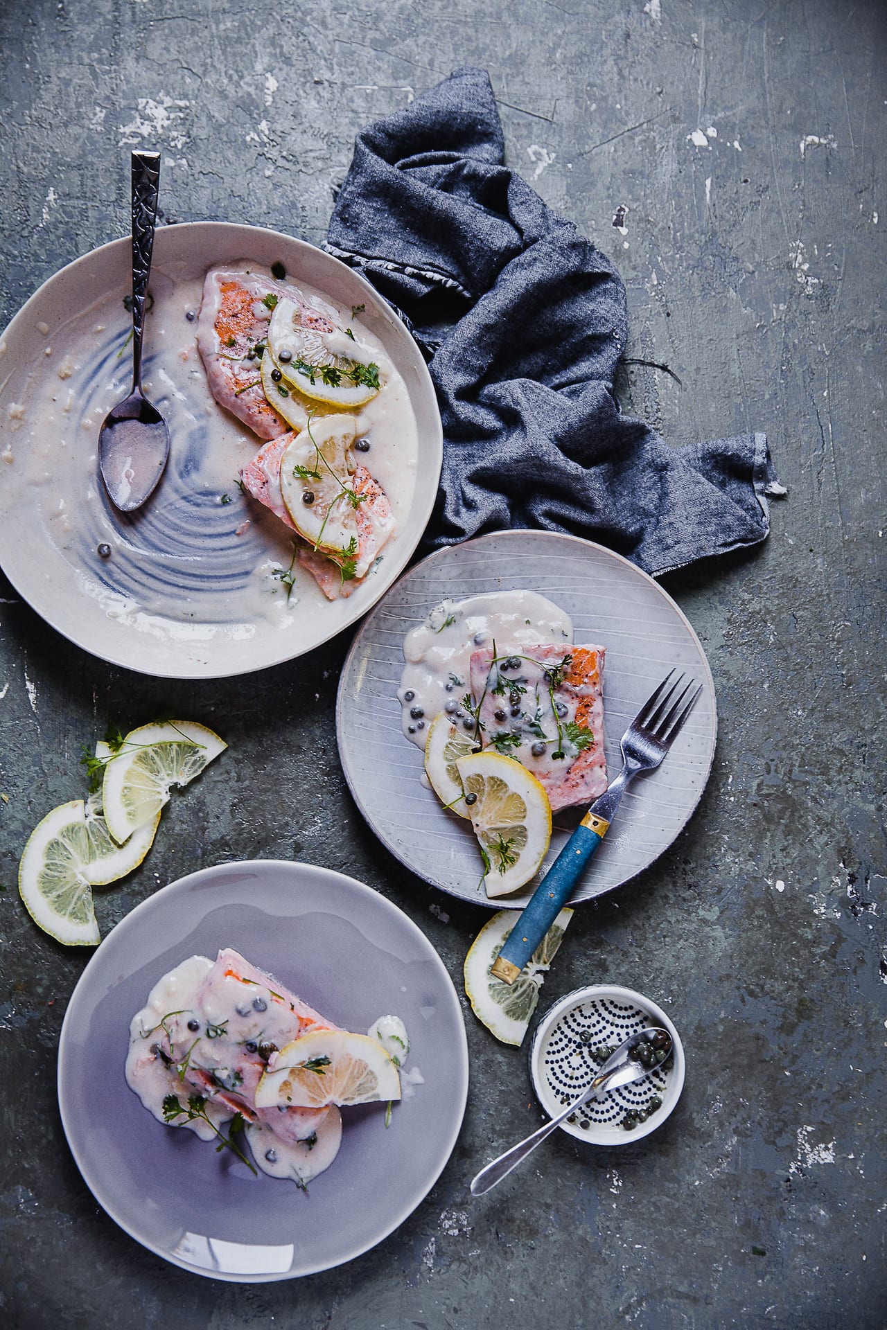 Creamy Salmon Piccata | Playful Cooking #salmon #piccata #creamy #dinnerideas #easyrecipe #garlic