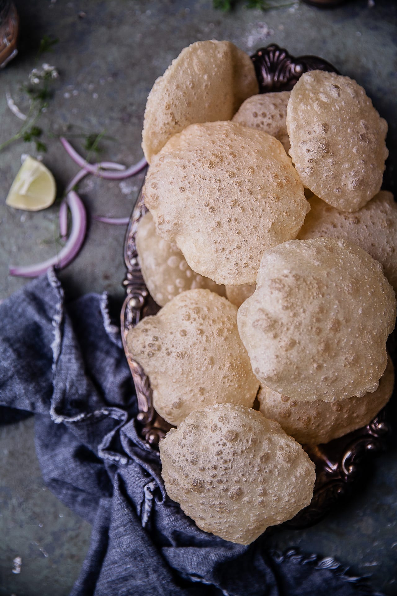 Bengali Breakfast | Deep Fried Indian Flatbread #indian #bread #deepfried #poori #luchi #breakfast #recipe #foodphotography | Playful Cooking