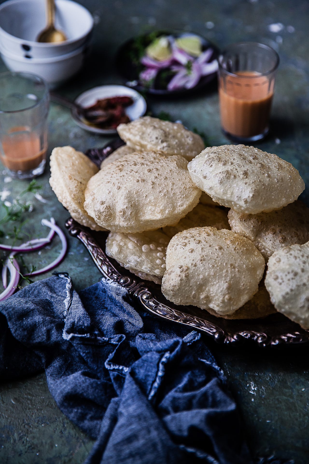Bengali Breakfast | Deep Fried Indian Flatbread #indian #bread #deepfried #poori #luchi #breakfast #recipe #foodphotography | Playful Cooking
