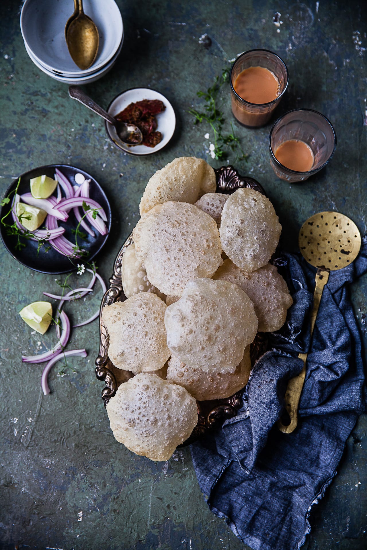 Bengali Luchi | Poori | Deep Fried Indian Flatbread #indian #bread #deepfried #poori #luchi #breakfast #recipe #foodphotography | Playful Cooking