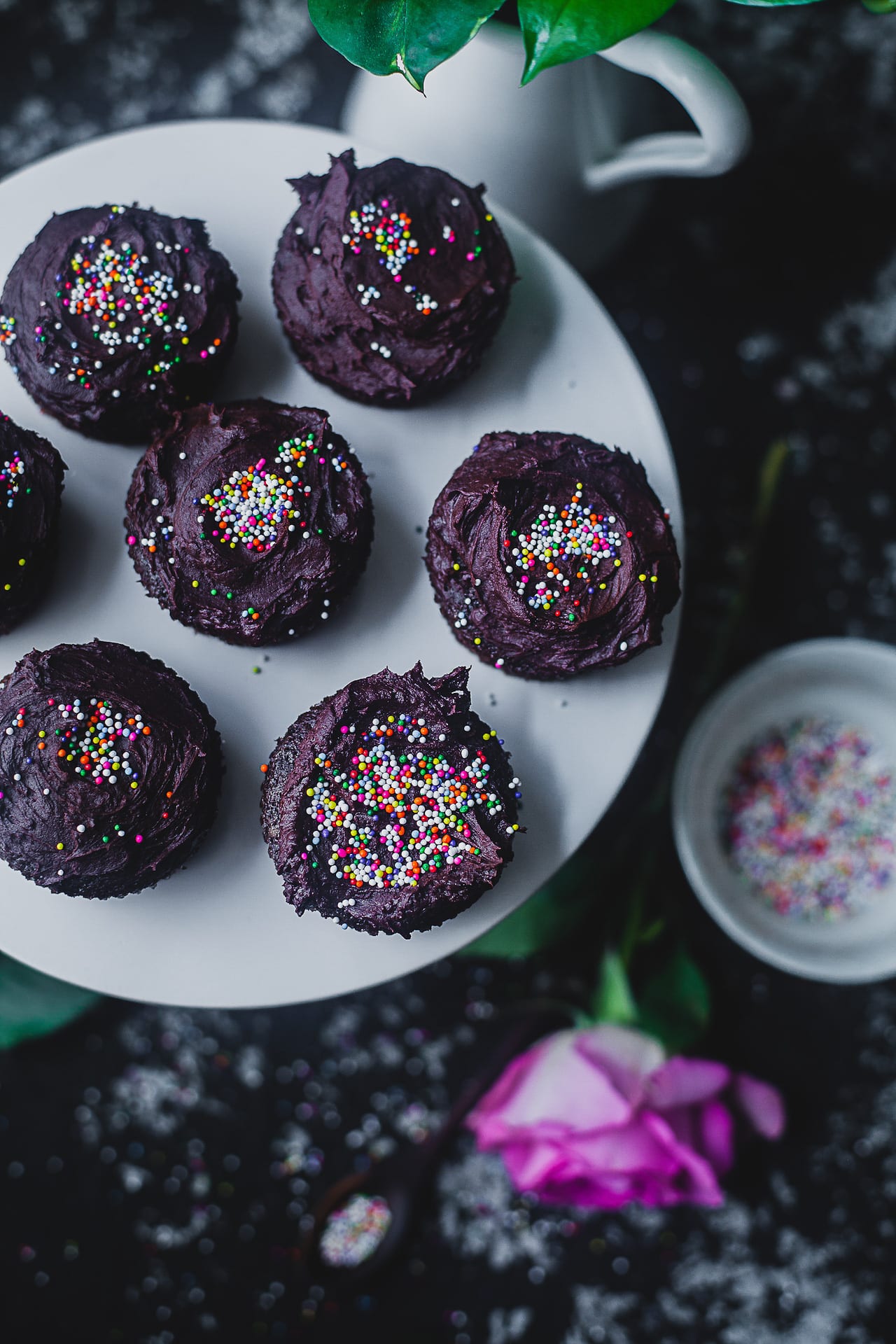Olive Oil Chocolate Cupcakes   ONE BOWL   Playful Cooking - 3
