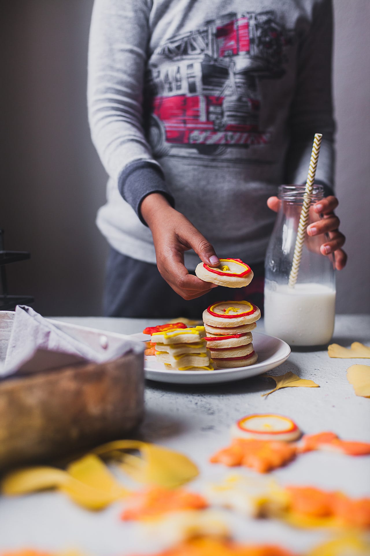 Holiday Treats | Playful Cooking #sugarcookies #cookies #foodphotography