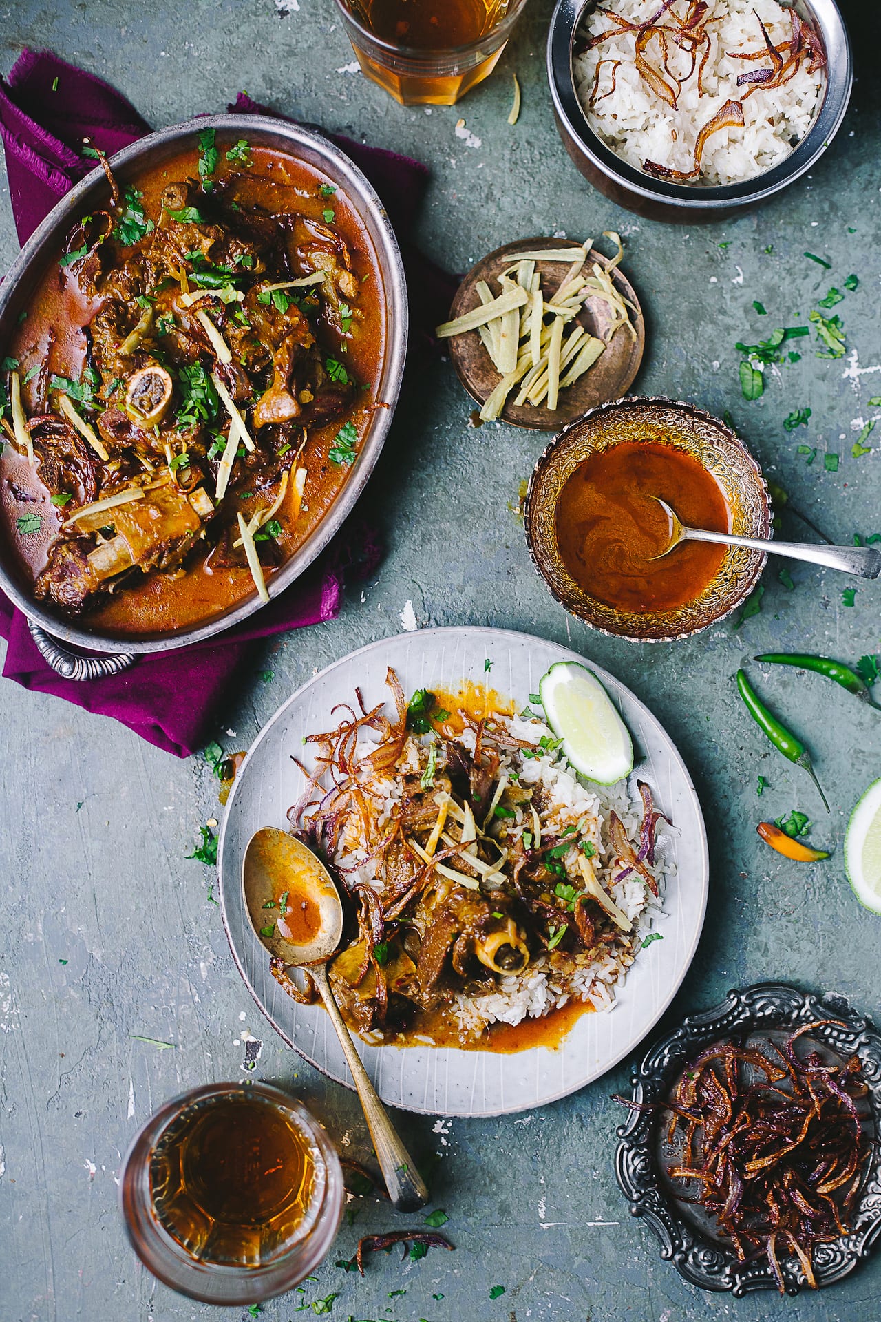 Mutton Nihari (Spiced Goat Stew) | Playful Cooking #indianfood #foodphotography #mutton #curry #meat