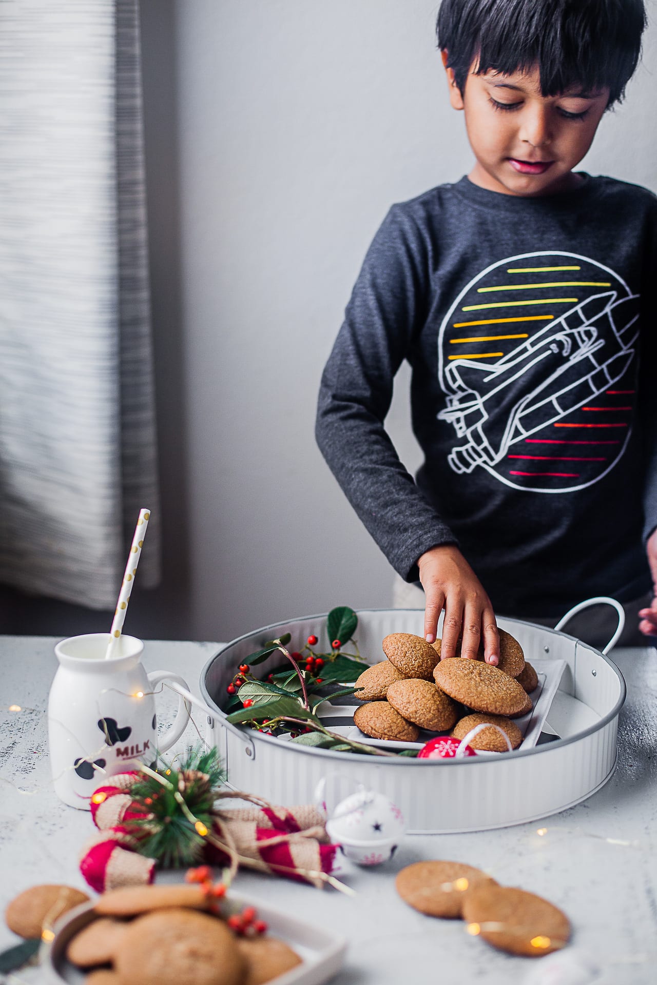 Holiday Treats | Playful Cooking #bakingwithkids #cookies #baking #foodphotography