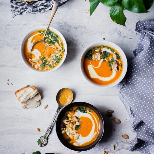 5 Ingredients carrot ginger soup | Playful Cooking #soup #carrot #ginger #5ingredients #winterfood