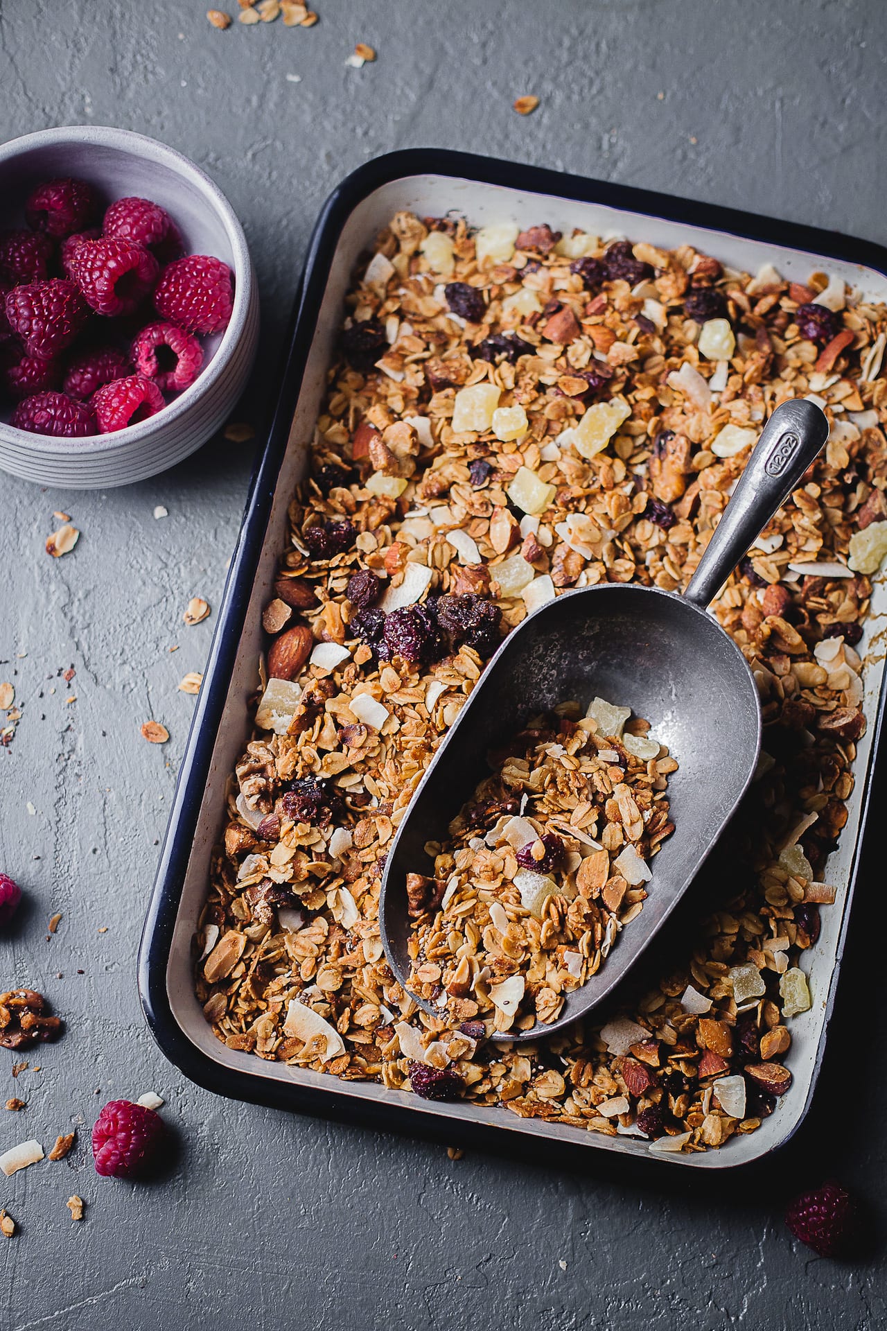 Super Simple Granola with Fruit and Nut Playful Cooking