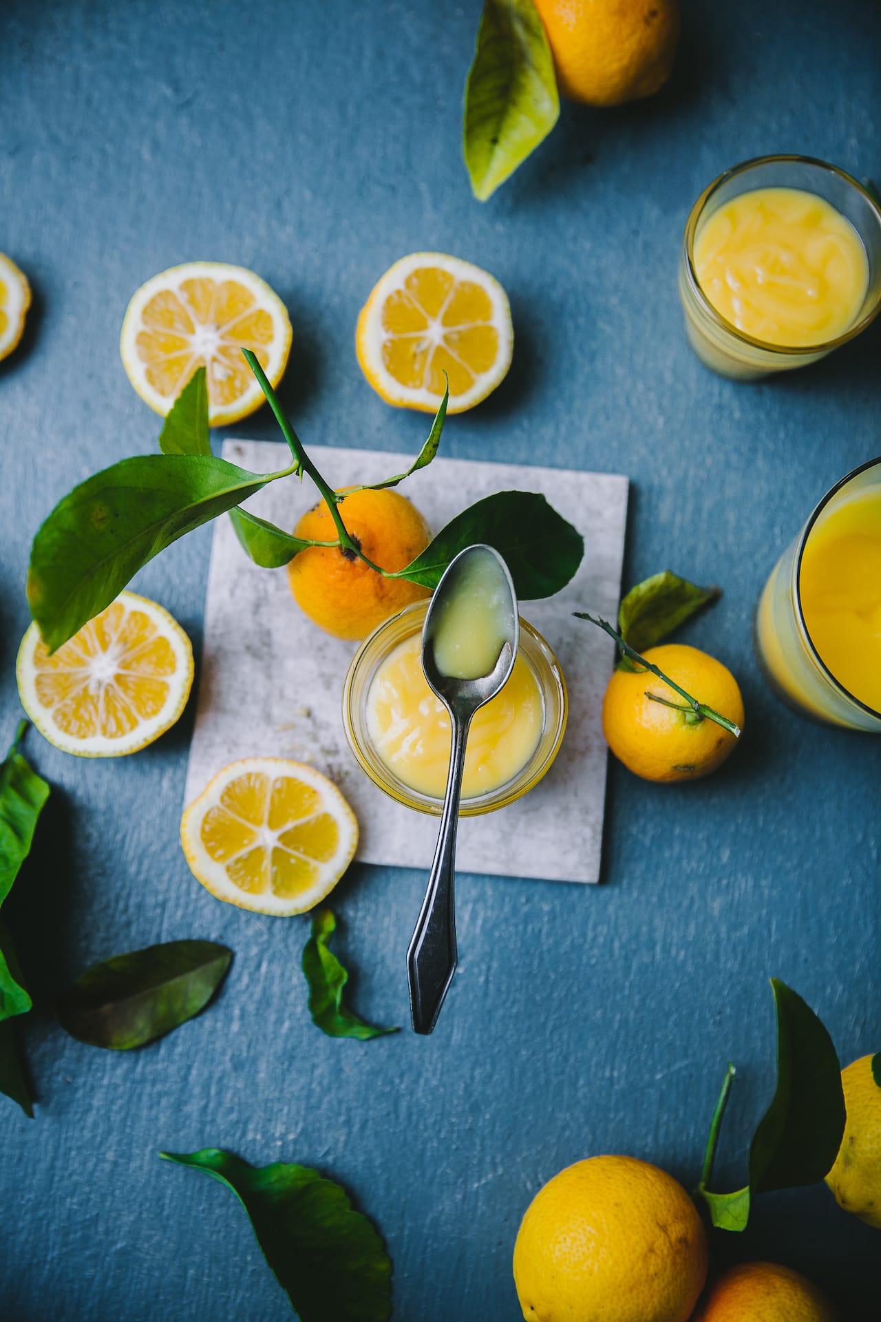 Beautiful Flatlay food photography | Playful Cooking #lemon #curd #foodphotography