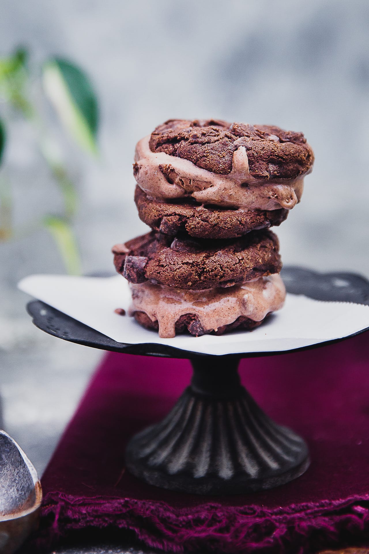 Nutella Chocolate Cookie Ice Cream