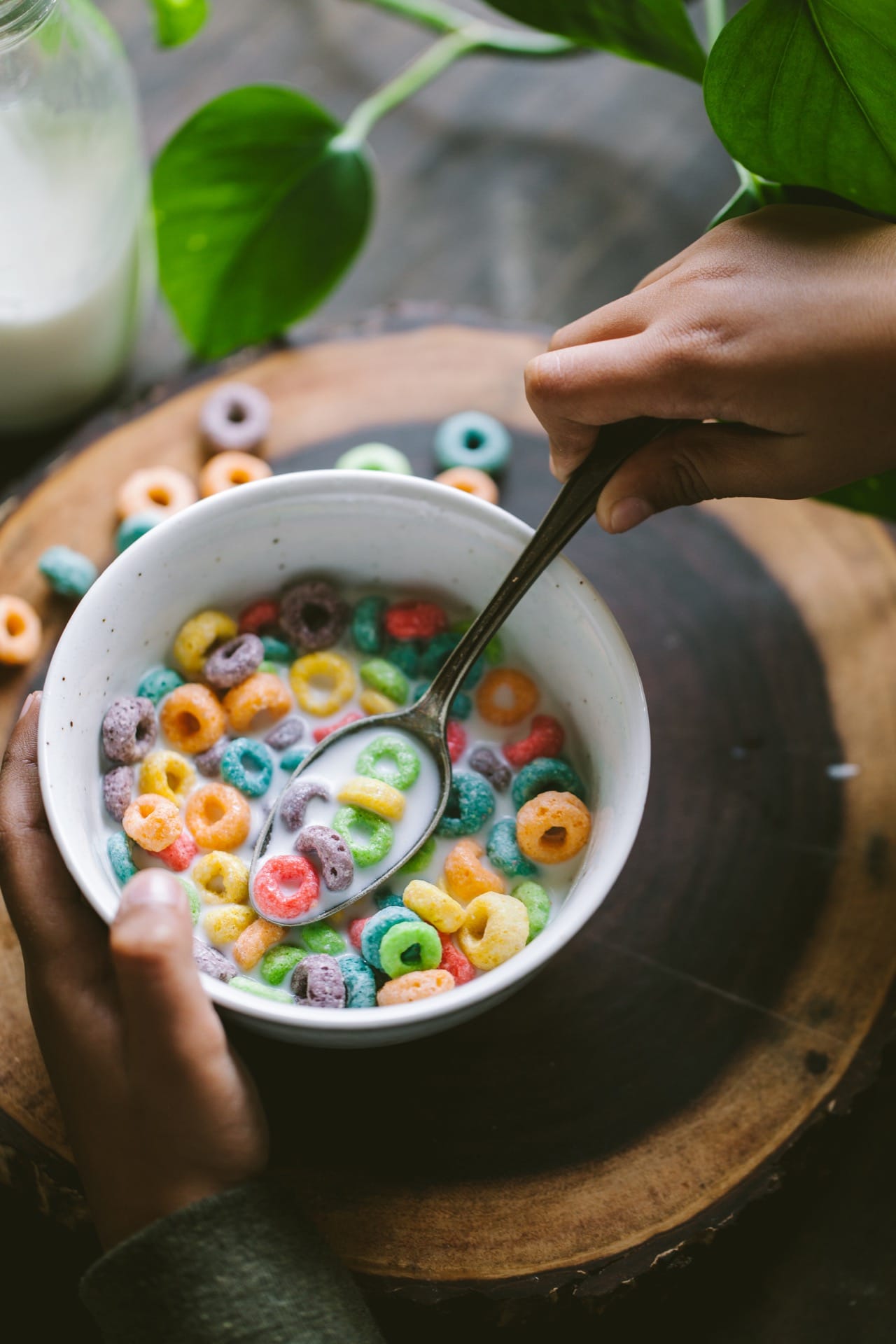 Morning Breakfast - Kid Photography #ad #RealMilkMoment #LoveWhatsReal #phtography #milk #canon #breakfast #cereal #foodphotography