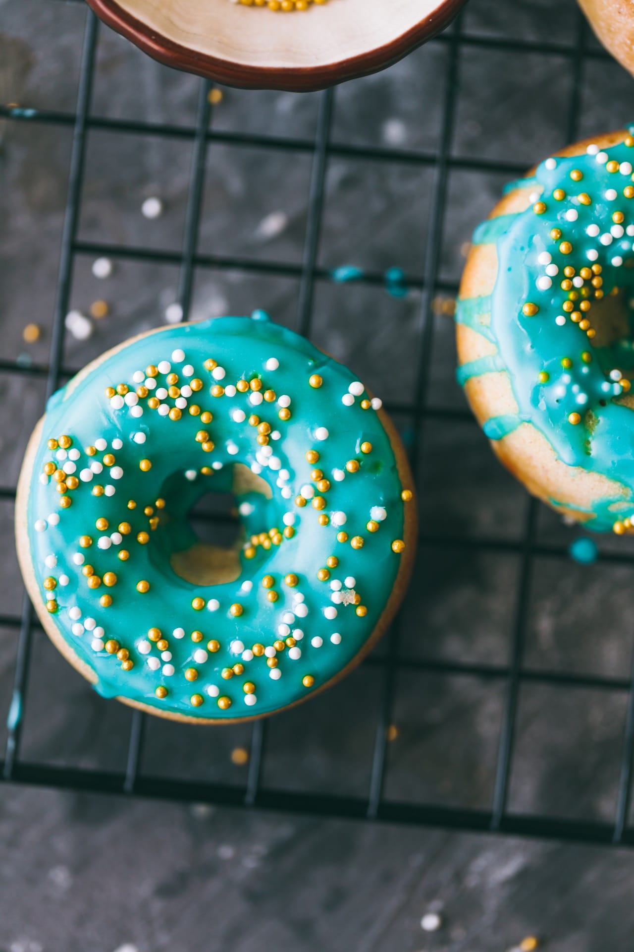 BAKED donut dusted with sugar and cinnamon! | Playful Cooking #easydonut #donuts #bakeddonuts #foodphotography