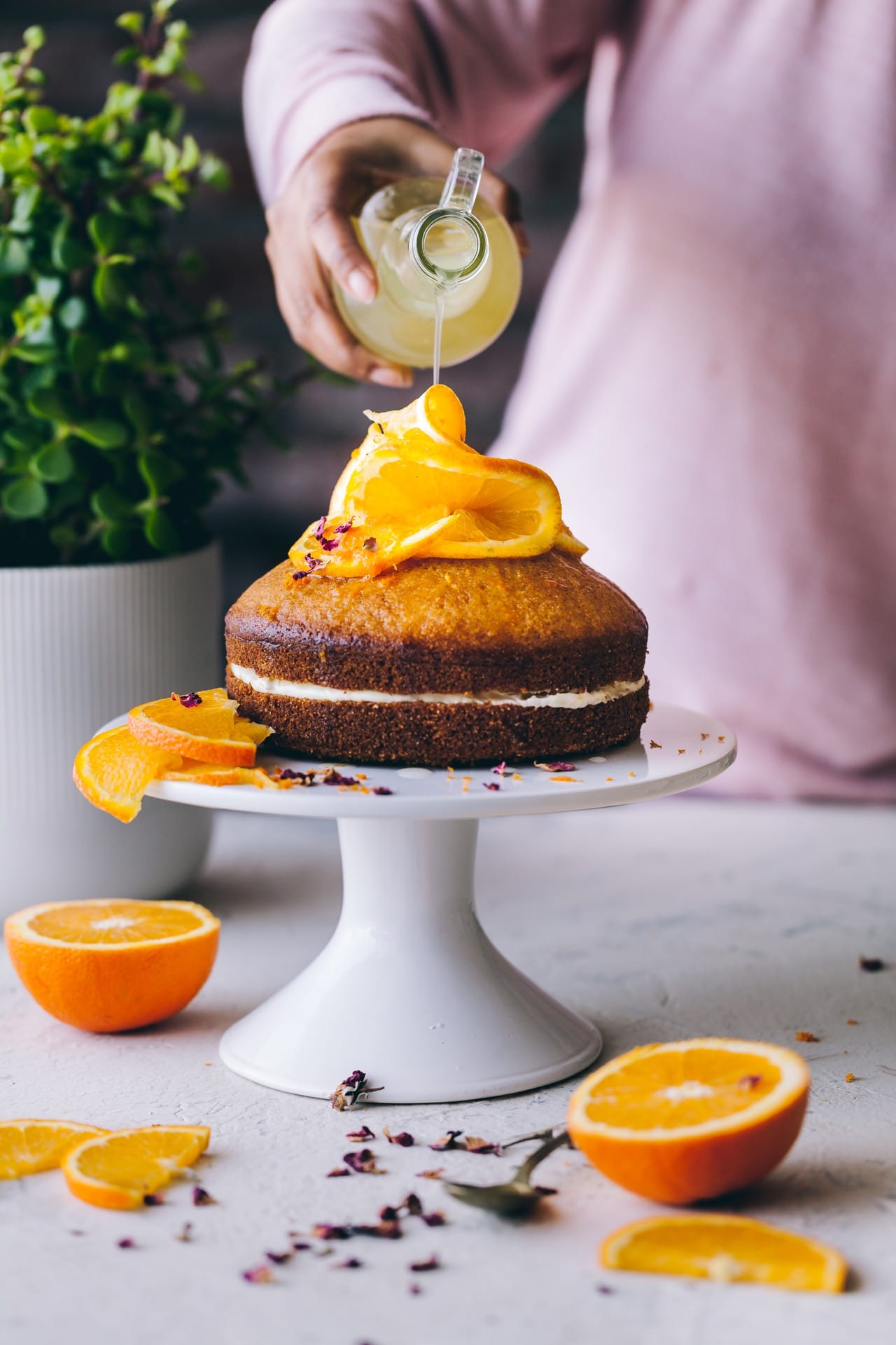 Food photography | Playful Cooking #cake #orangecake #cornmealcake #foodphotography This shop has been compensated by Collective Bias, Inc. and its advertiser. All opinions are mine alone. #MazolaHeartHealth #CollectiveBias