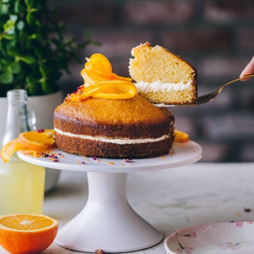 orange cornmeal cake 03