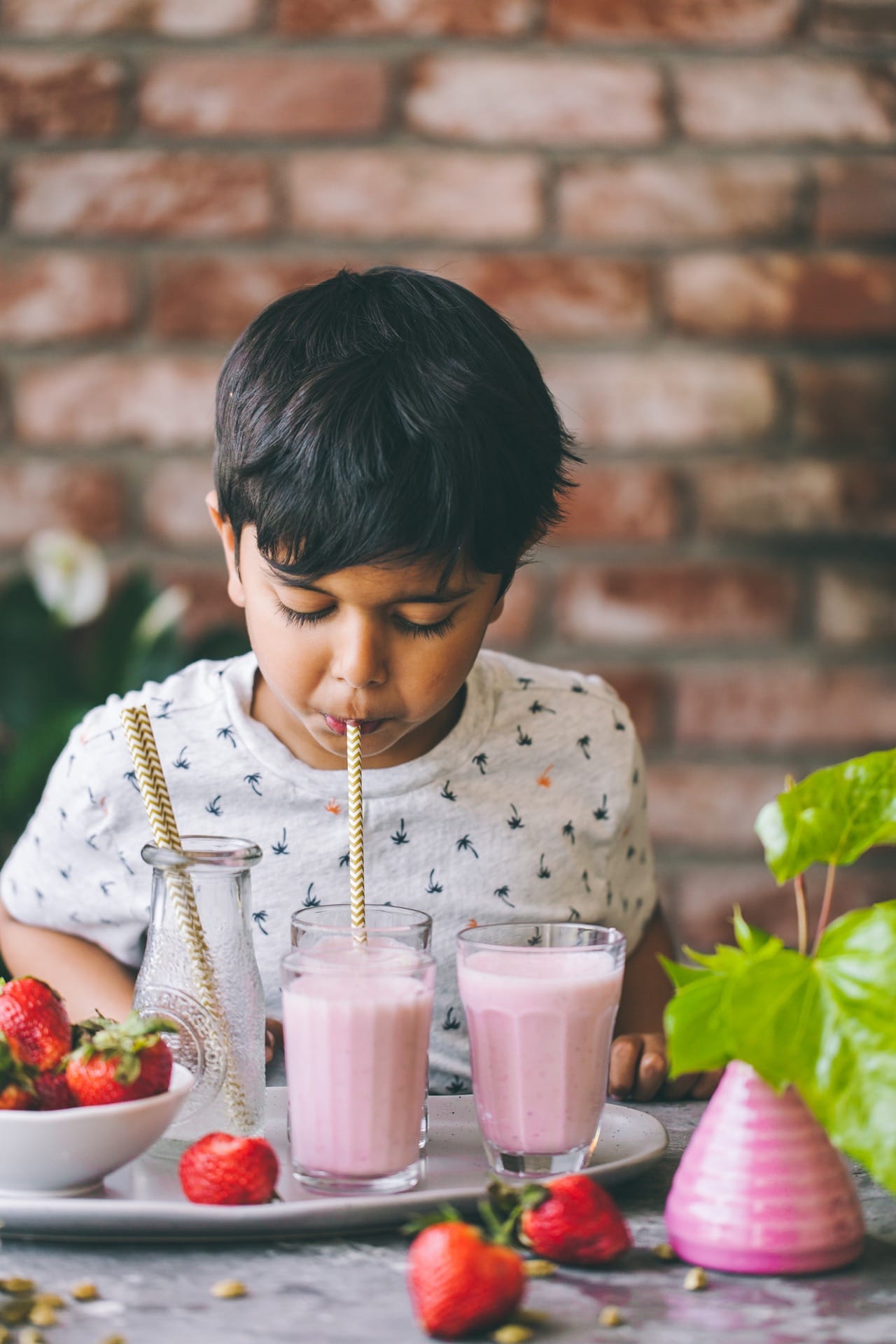  Immune boosting drinks | Playful Cooking #strawberry #lassi #drinks #beverage #yogurt #healthy