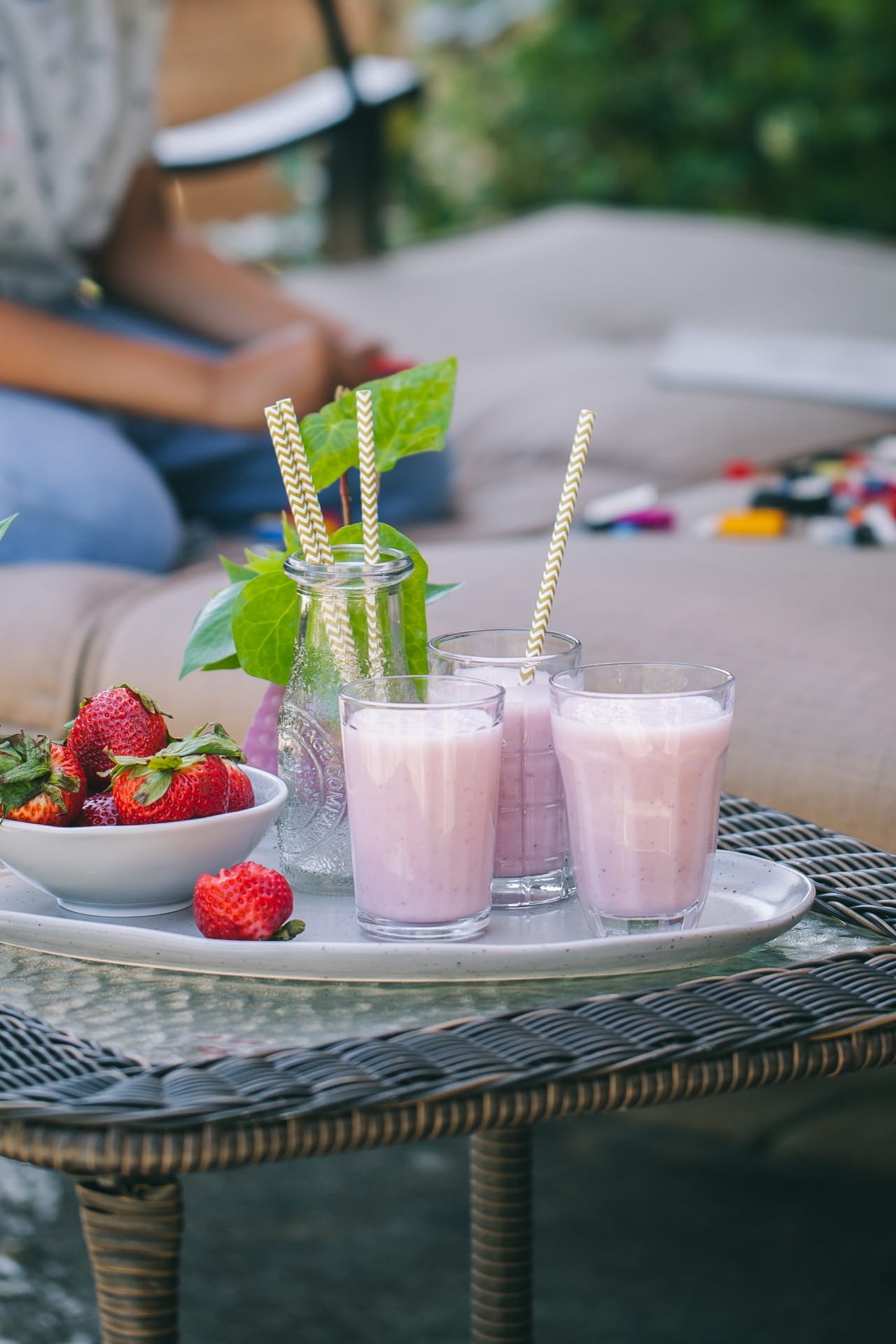 strawberry lassi - Immune boosting drinks | Playful Cooking #strawberry #lassi #drinks #beverage #yogurt #healthy