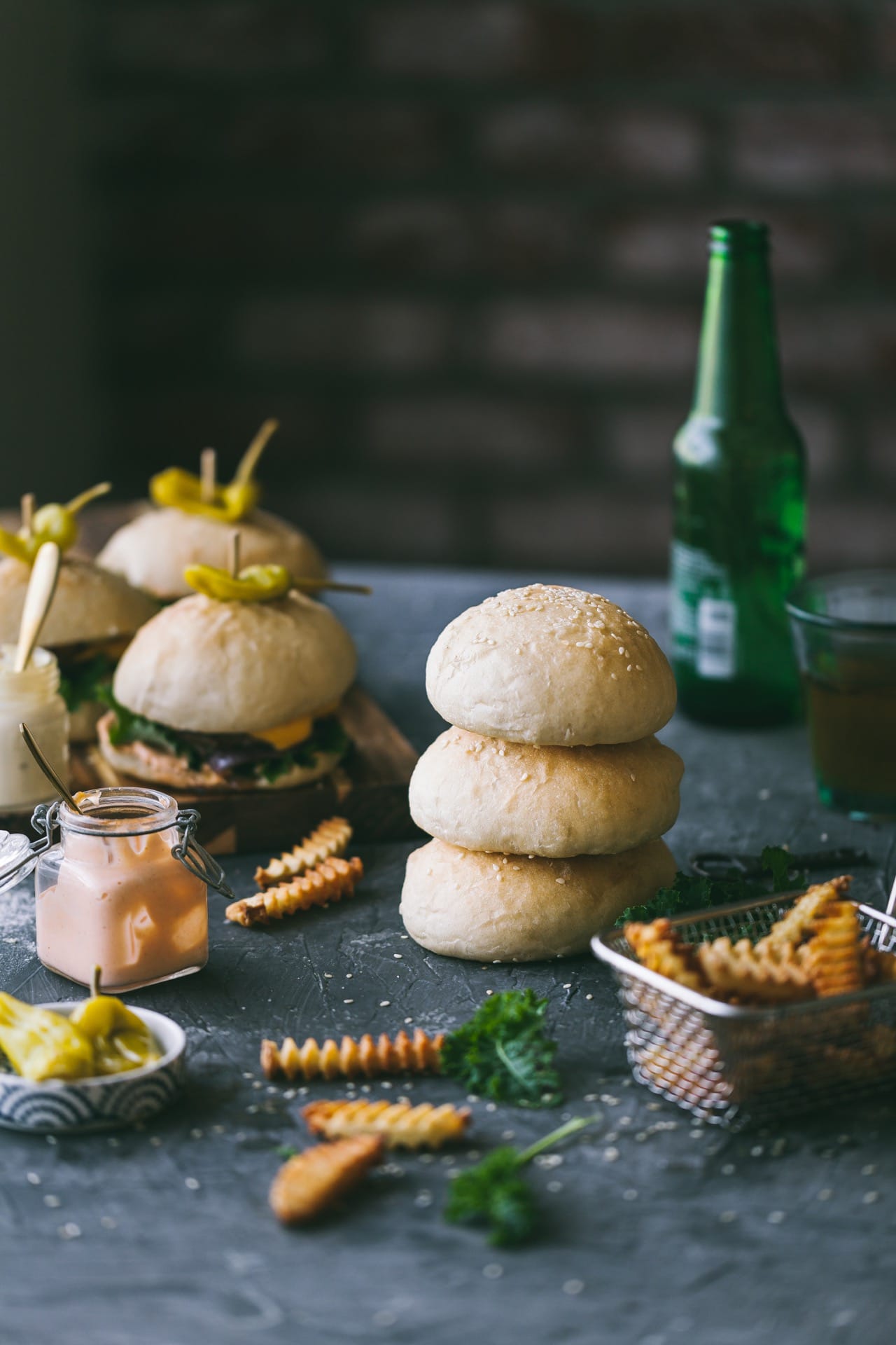 Eggless Burger Buns EASY (buttery milk buns) Playful Cooking