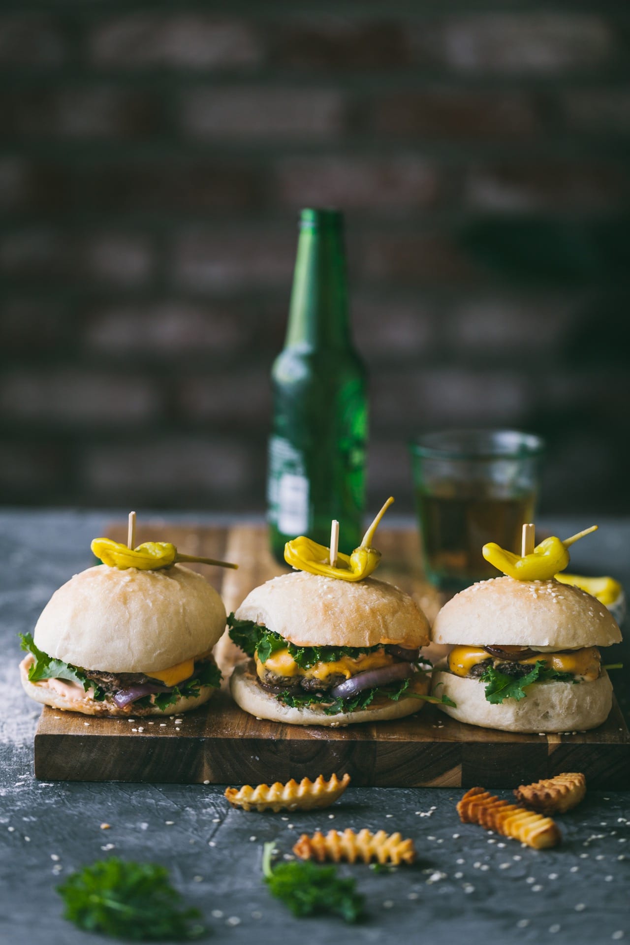 Three chicken burgers lined up ! #burgerbuns #eggless #softbuns #bread