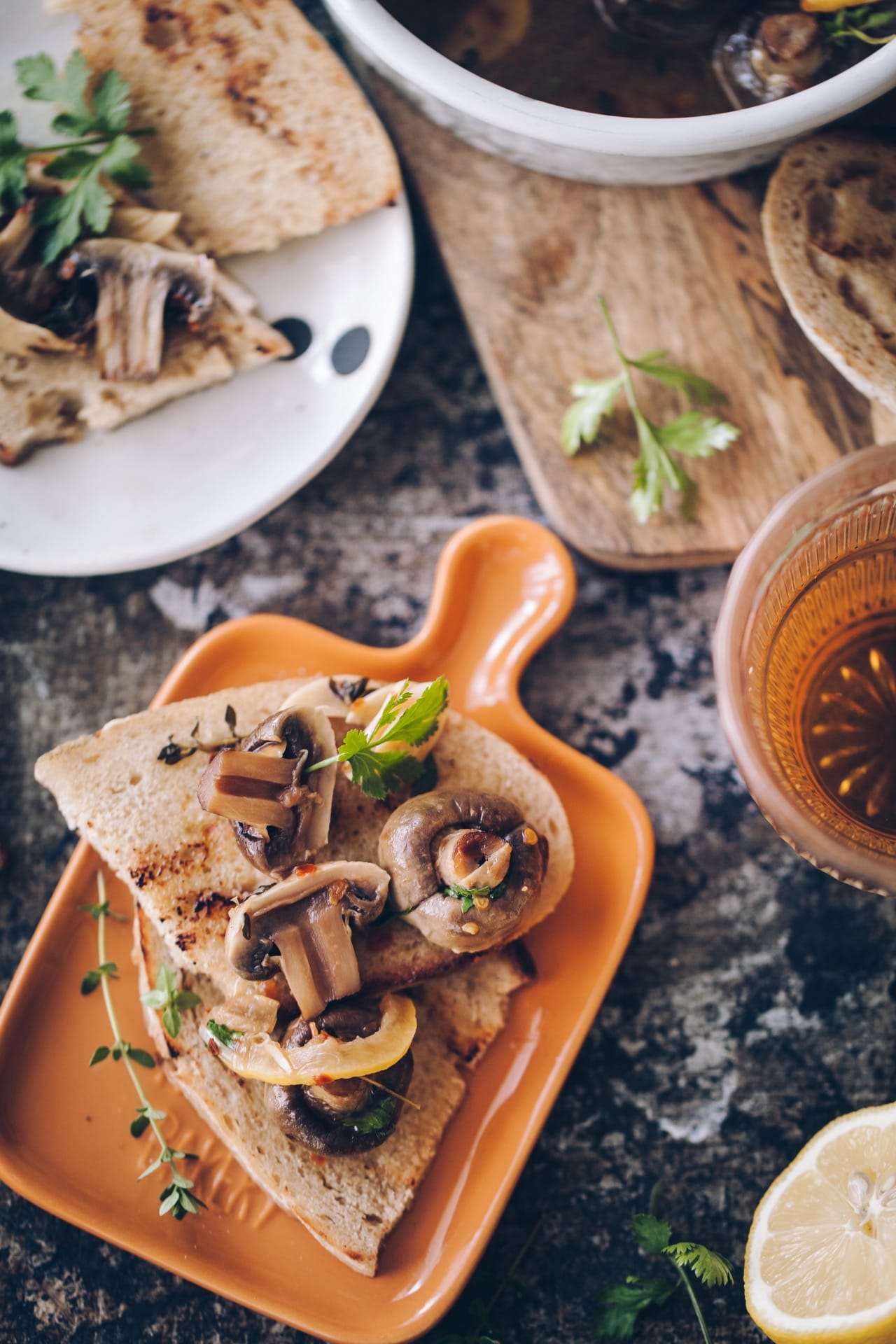 Roasted garlic mushroom | Playful cooking #mushroom #roasting #garlic #foodphotography