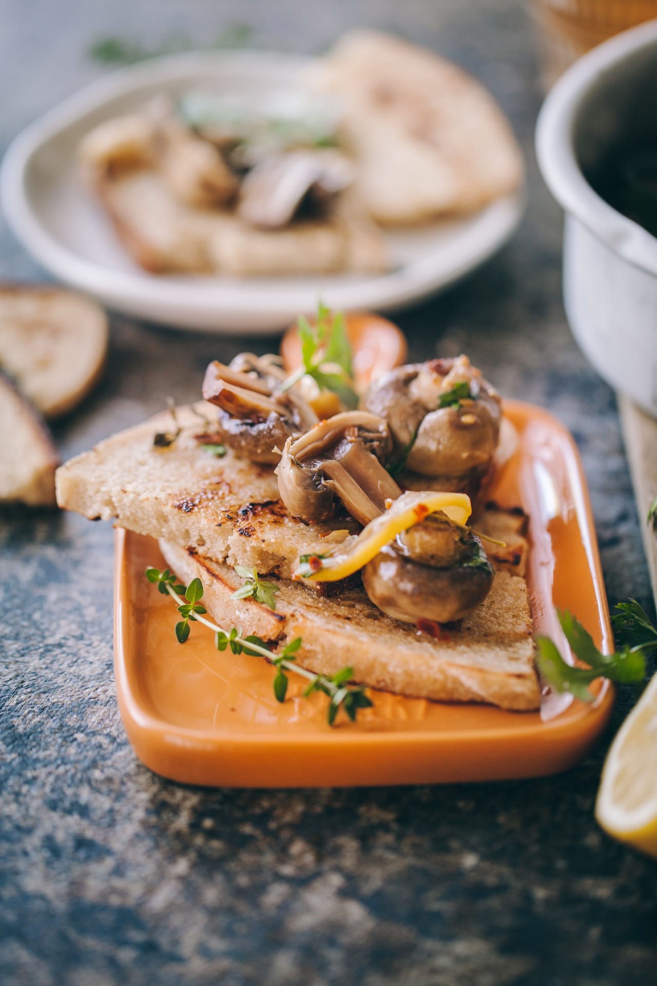 Food photography| Playful cooking #mushroom #roasting #garlic #foodphotography