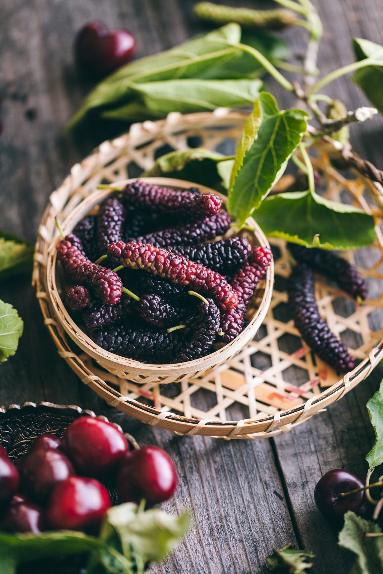 Fresh mulberries #mulberries #fruits #summer #berries #foodphotography