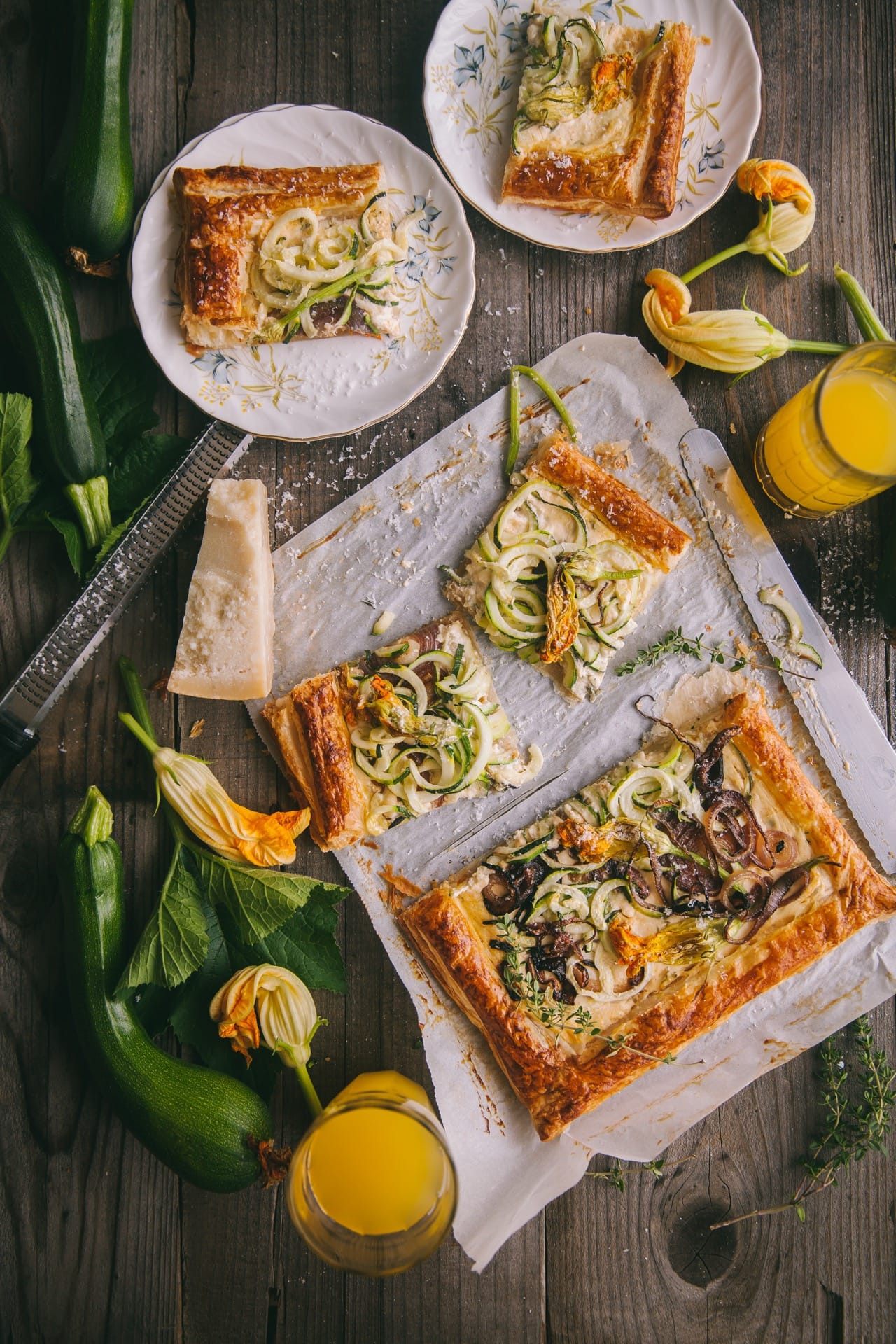Zucchini Tart - EASY in 30 MINUTES - Playful Cooking