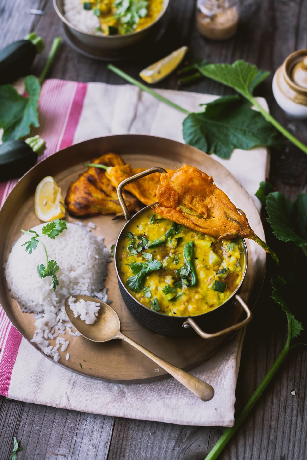 Zucchini Moong Dal | #zucchini #lentil #dal #moongdal #easymeal #indianmeal #foodphotography