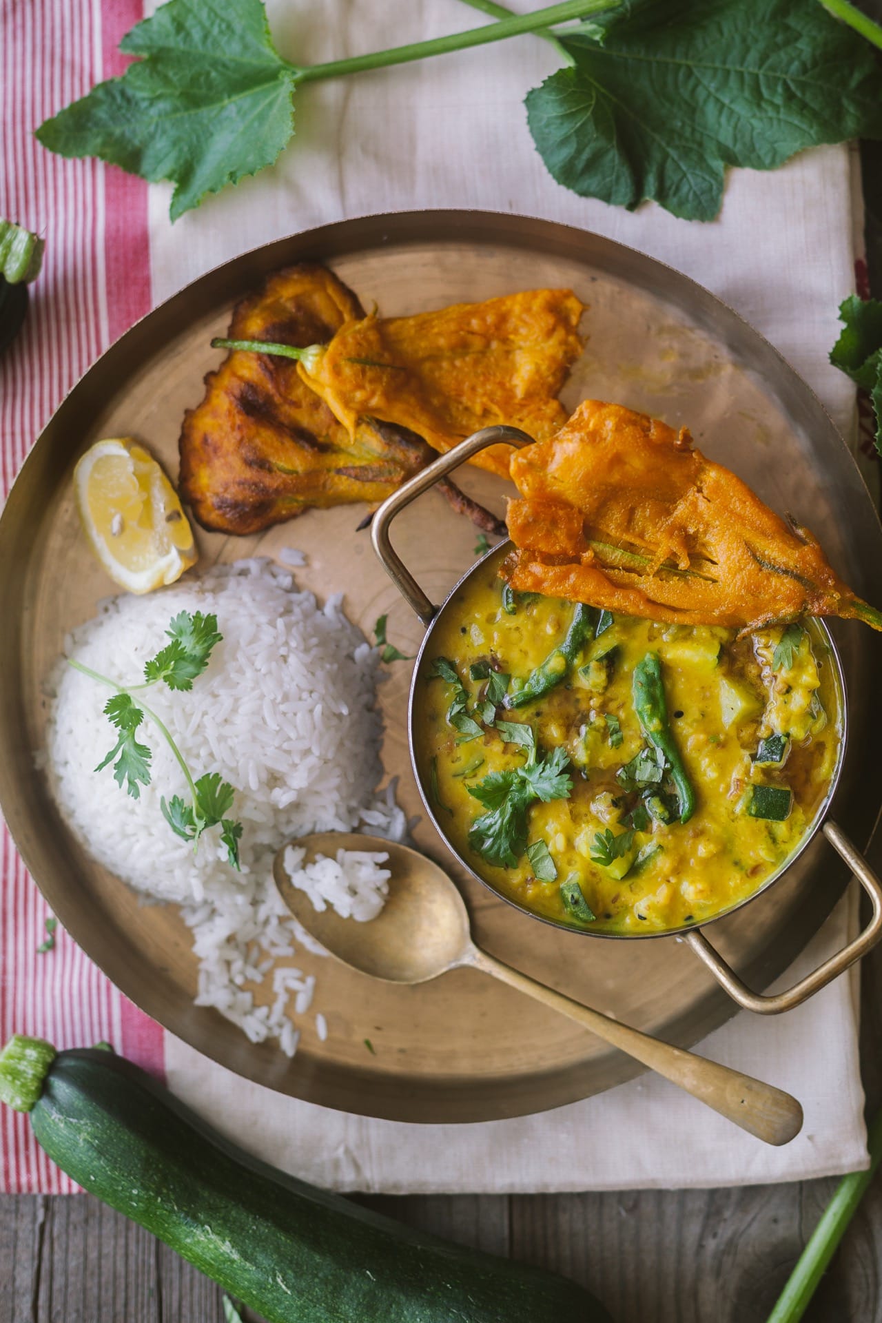 Zucchini Moong Dal | #zucchini #lentil #dal #moongdal #easymeal #indianmeal #foodphotography