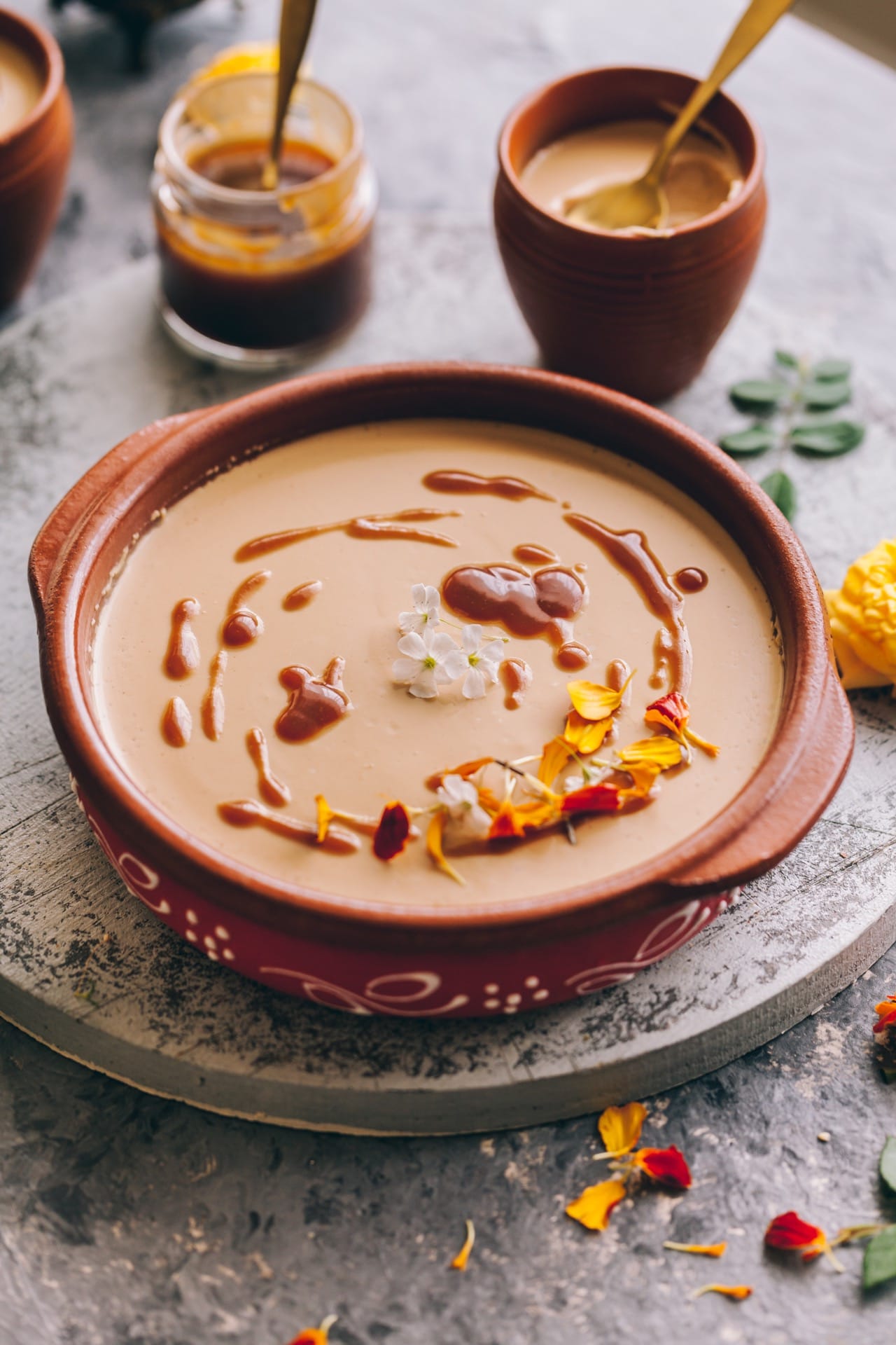 Caramelized Sugar Sweetened Yogurt - Bengali Dessert