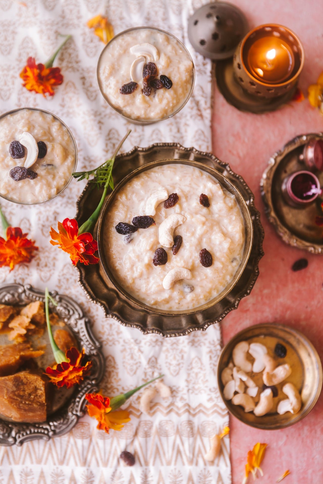 Khejur Gurer Payesh - bengali rice pudding