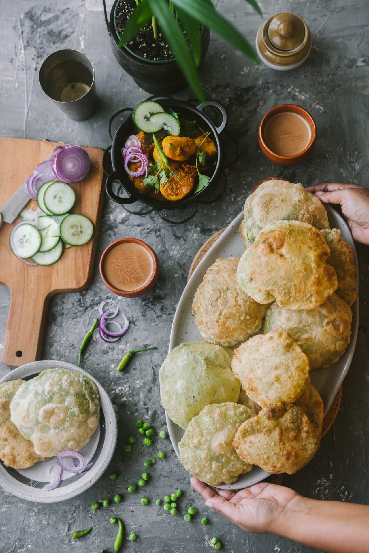 Koraishuti Kochuri is a classic Bengali stuffed deep fried bread recipe.
