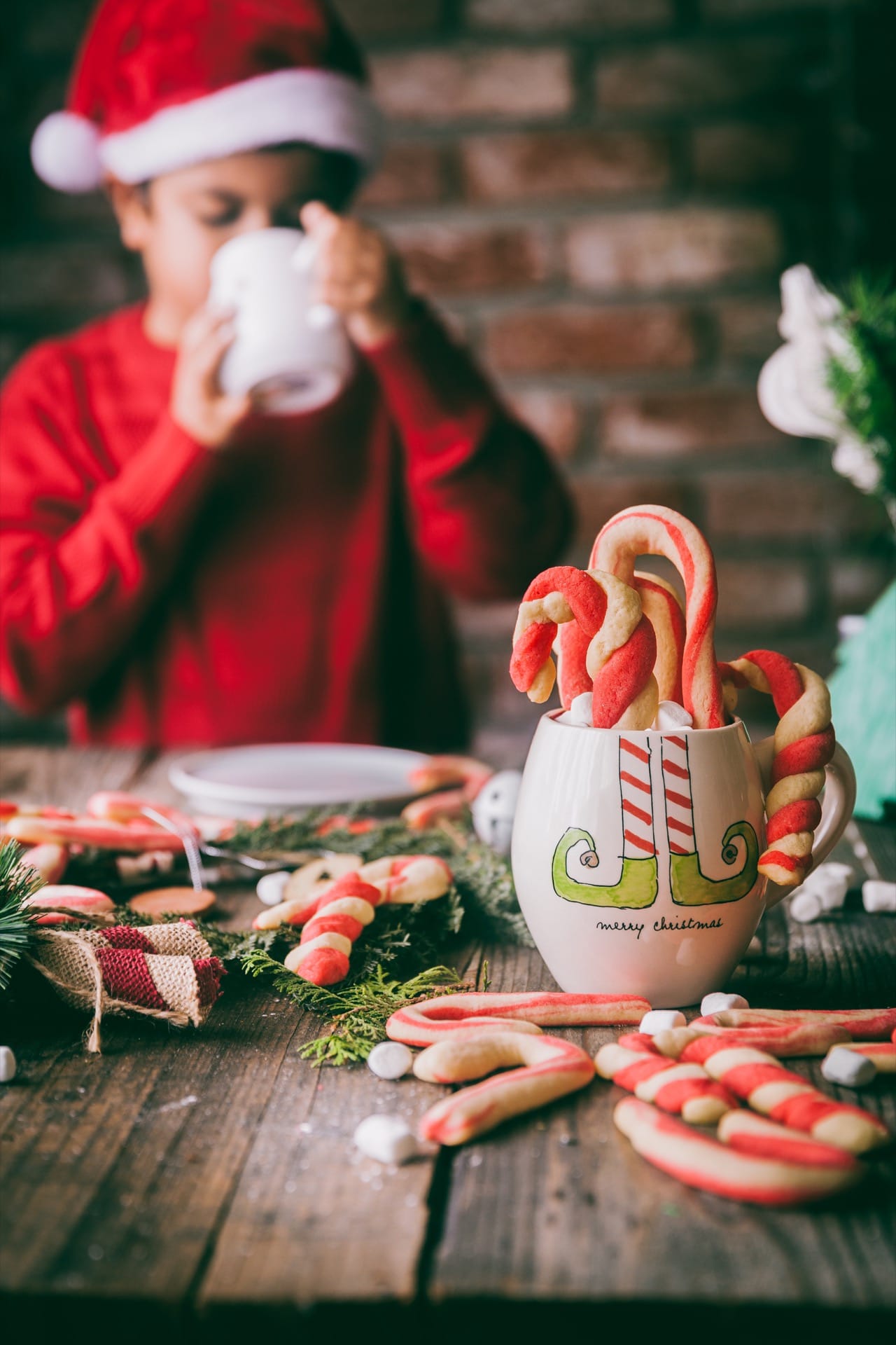 candy cane cookies