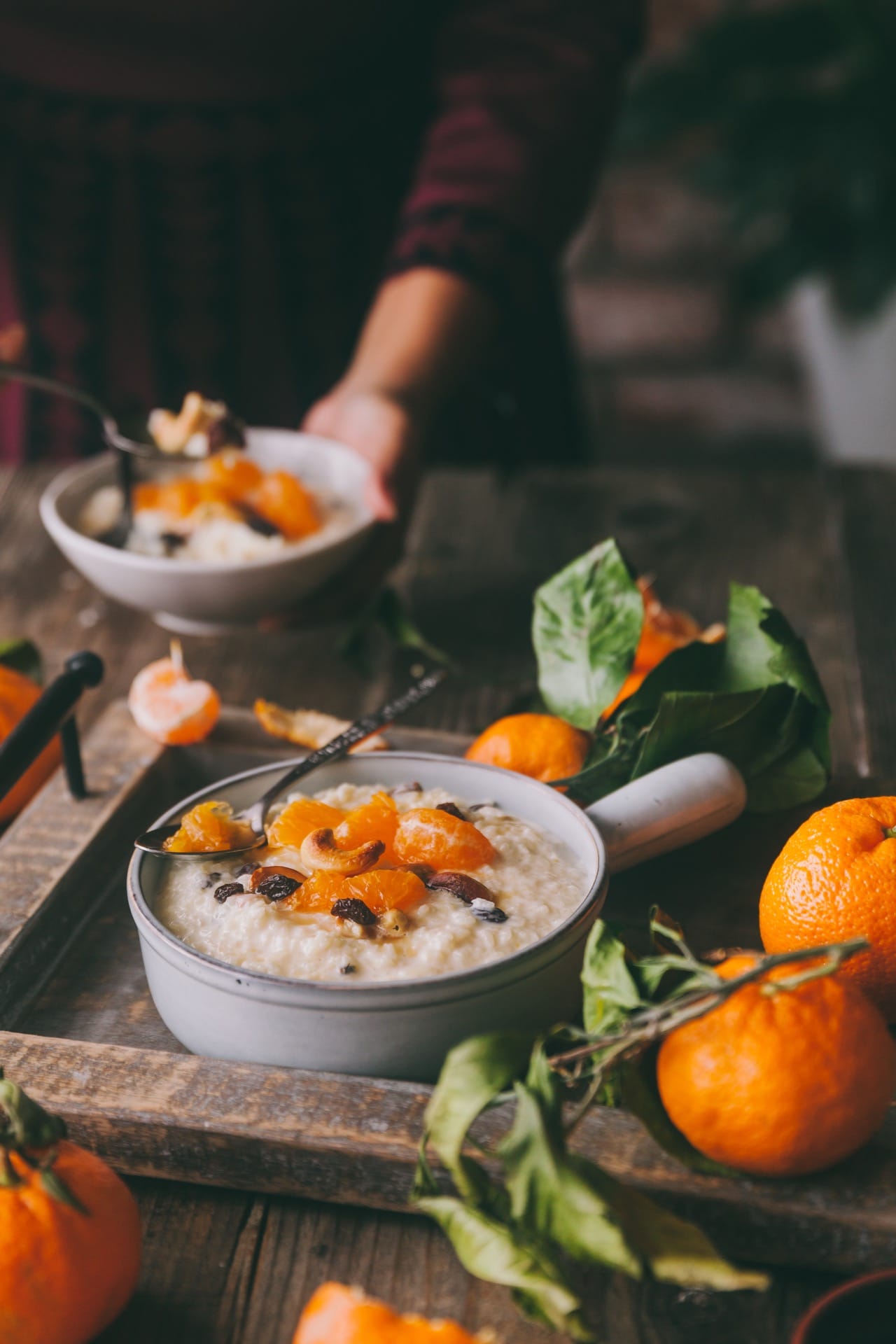 Orange Rice Pudding