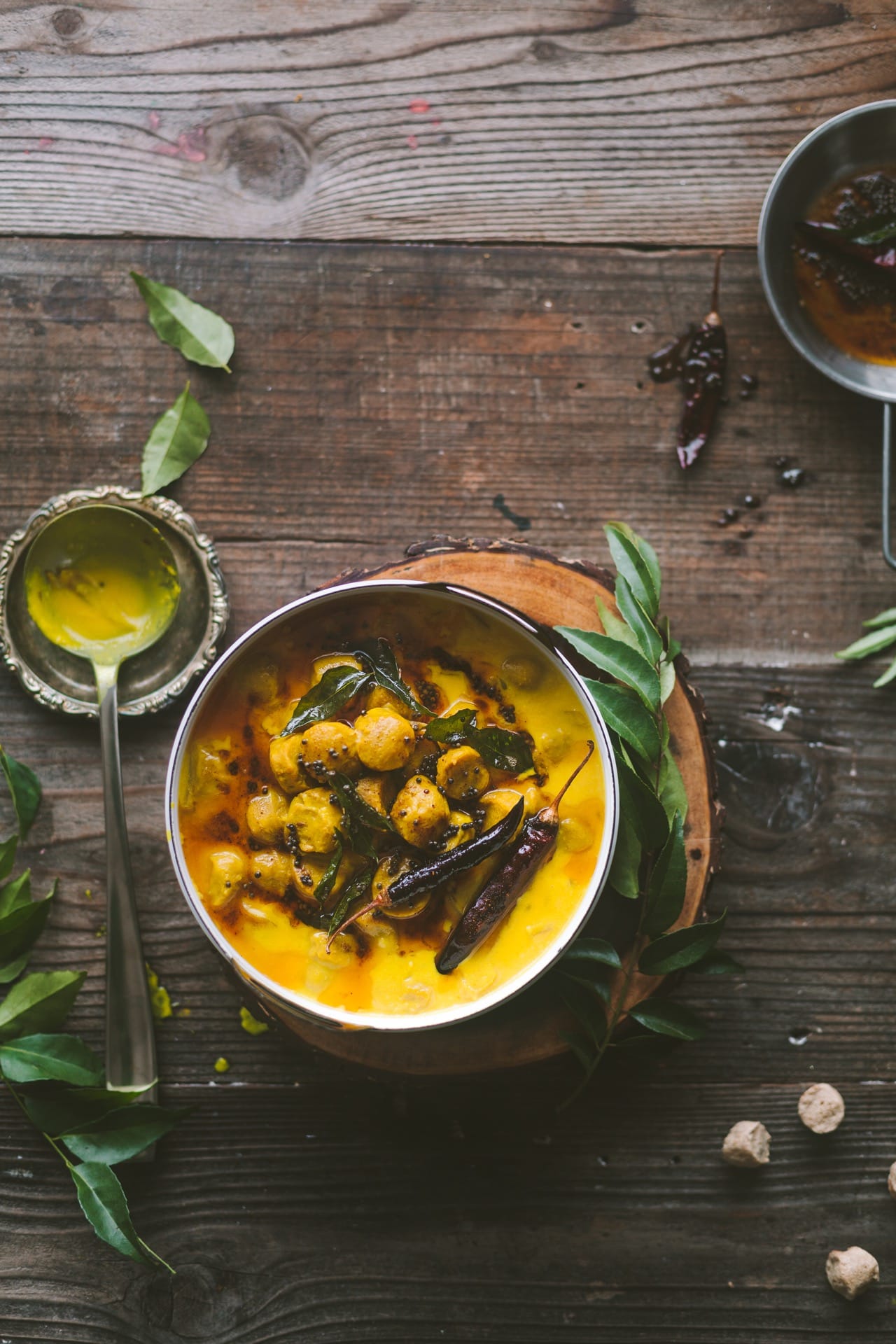 Soya Kadhi flat lay view