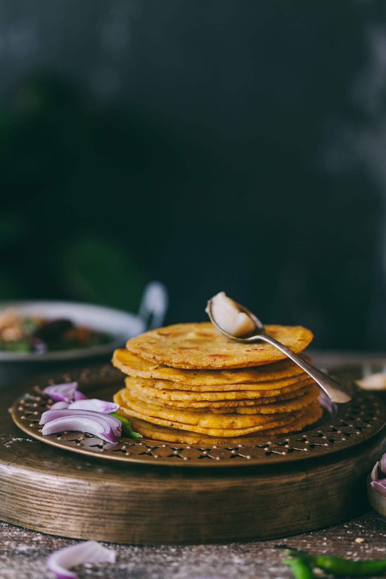 Makki Roti - Gluten Free Indian Flatbread