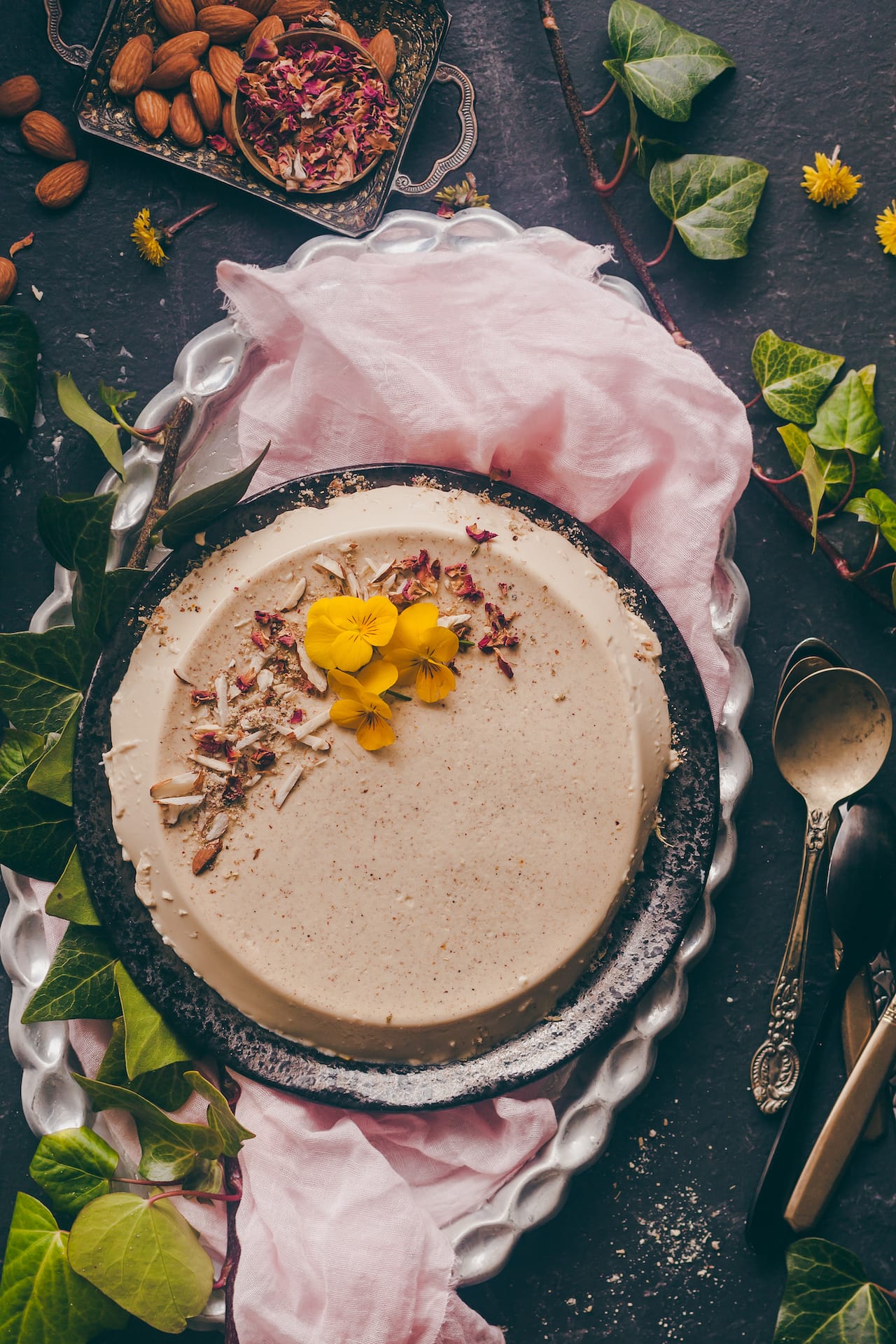 Thandai Custard - easy Custard Recipe for Holi Festival