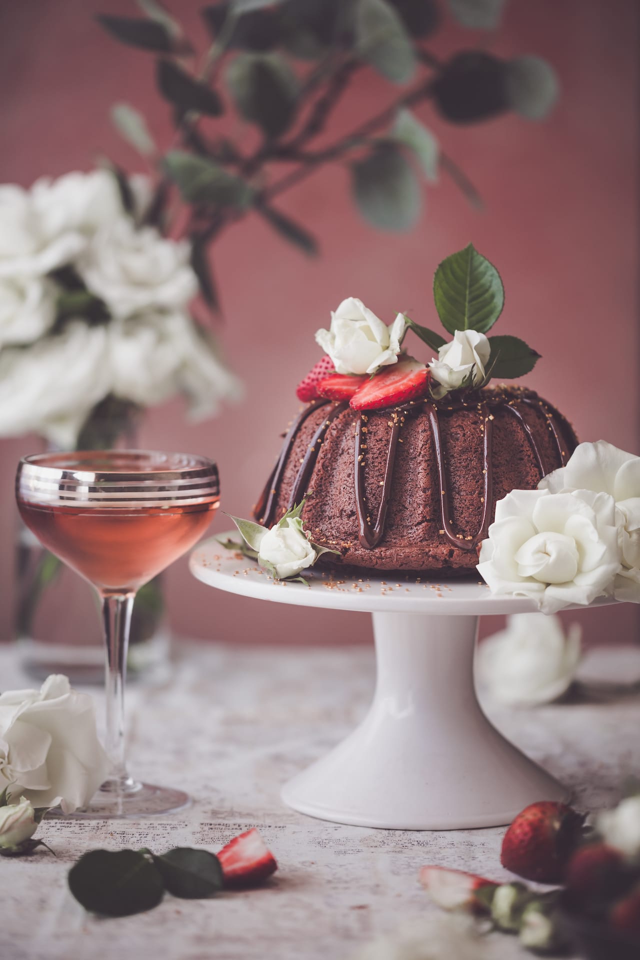 eggless chocolate cake