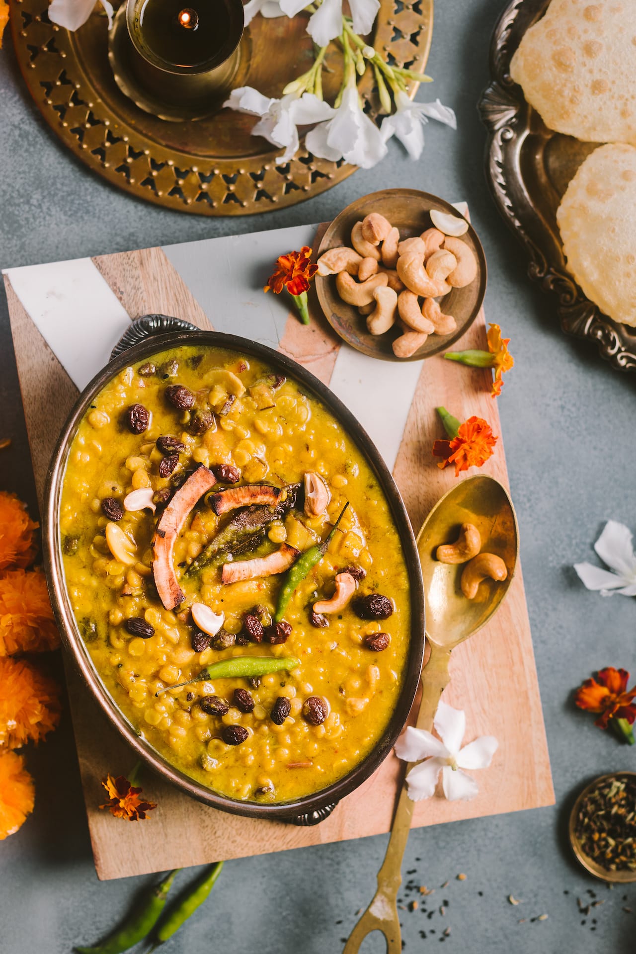 Bengali Cholar Dal - Sweet and Savory