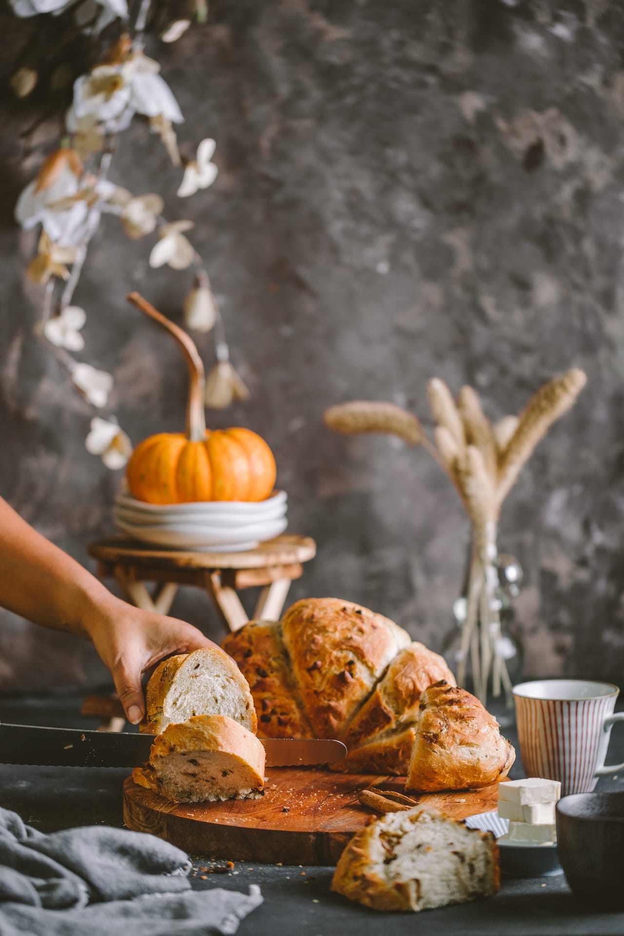 Caramelized Onion Bread 