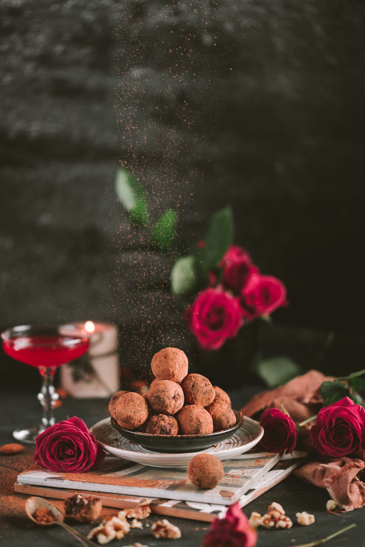 Chocolate and Nuts Truffles