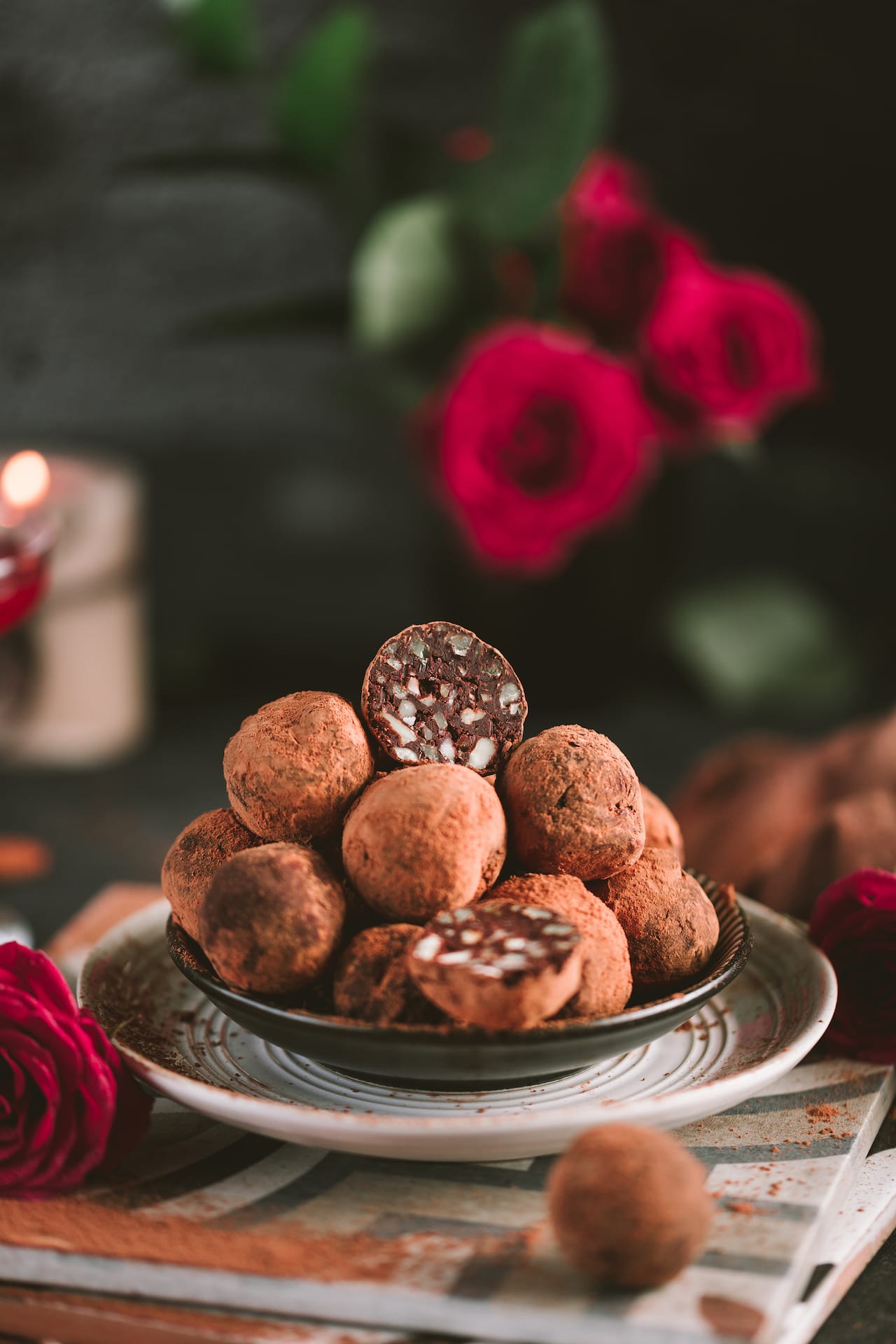 Chocolate and Nuts Truffles 